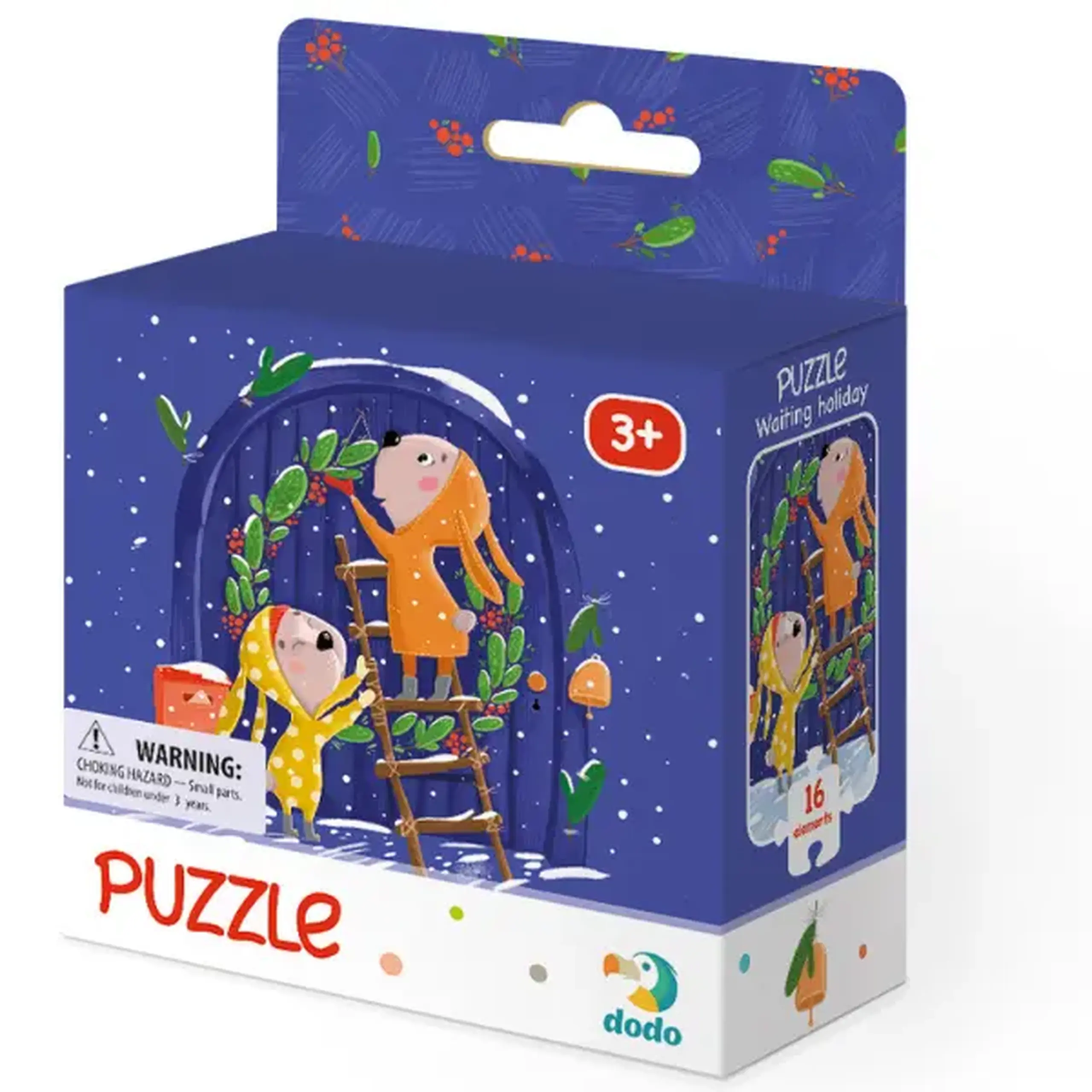 Puzzle "În așteptarea sărbătorii", 16 elem.