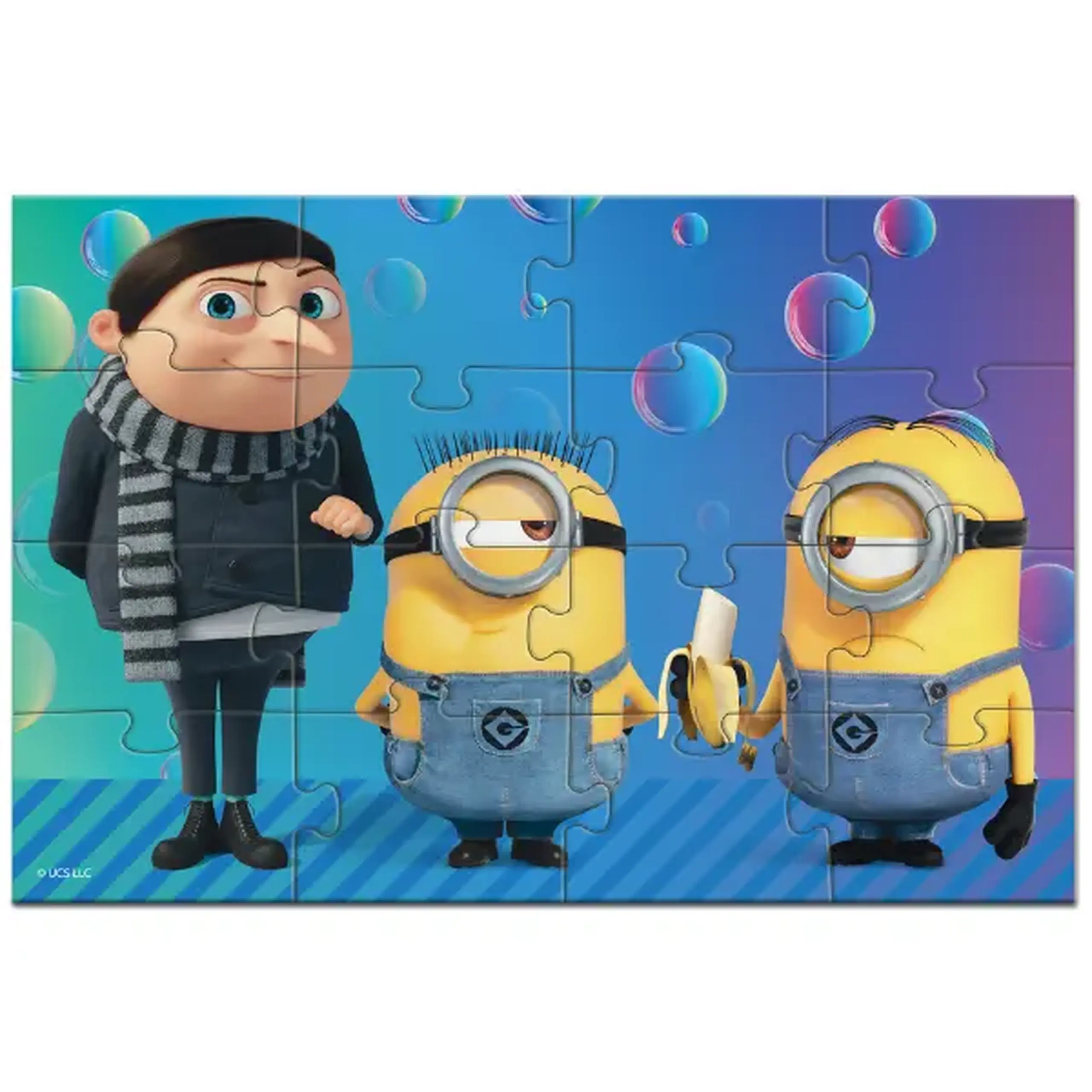 Puzzle magnetic "Copilaria lui Gru", seria Minions, 16 elem.