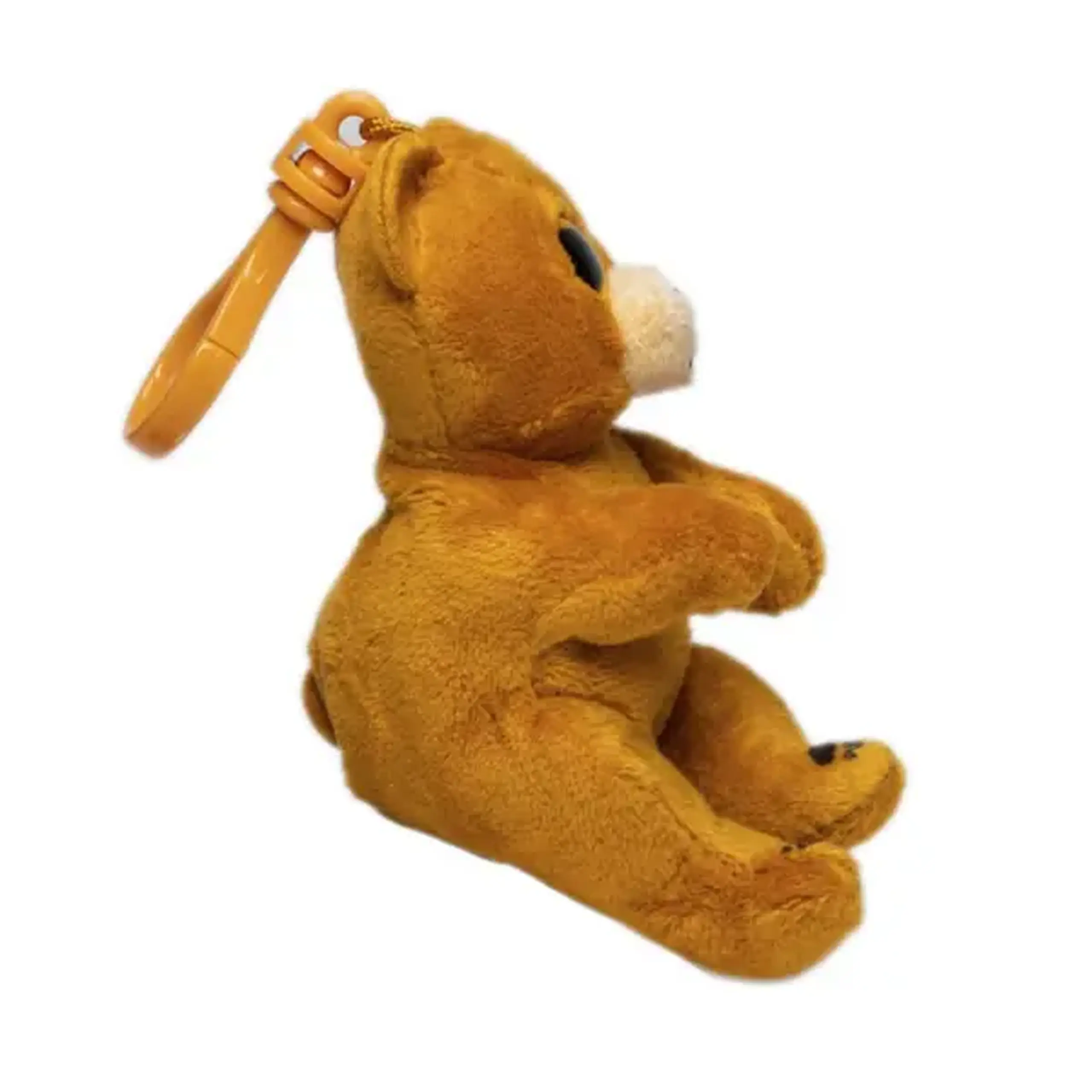 Breloc – Ursulețul Duncan 12 cm (Beanie Babies Clip)