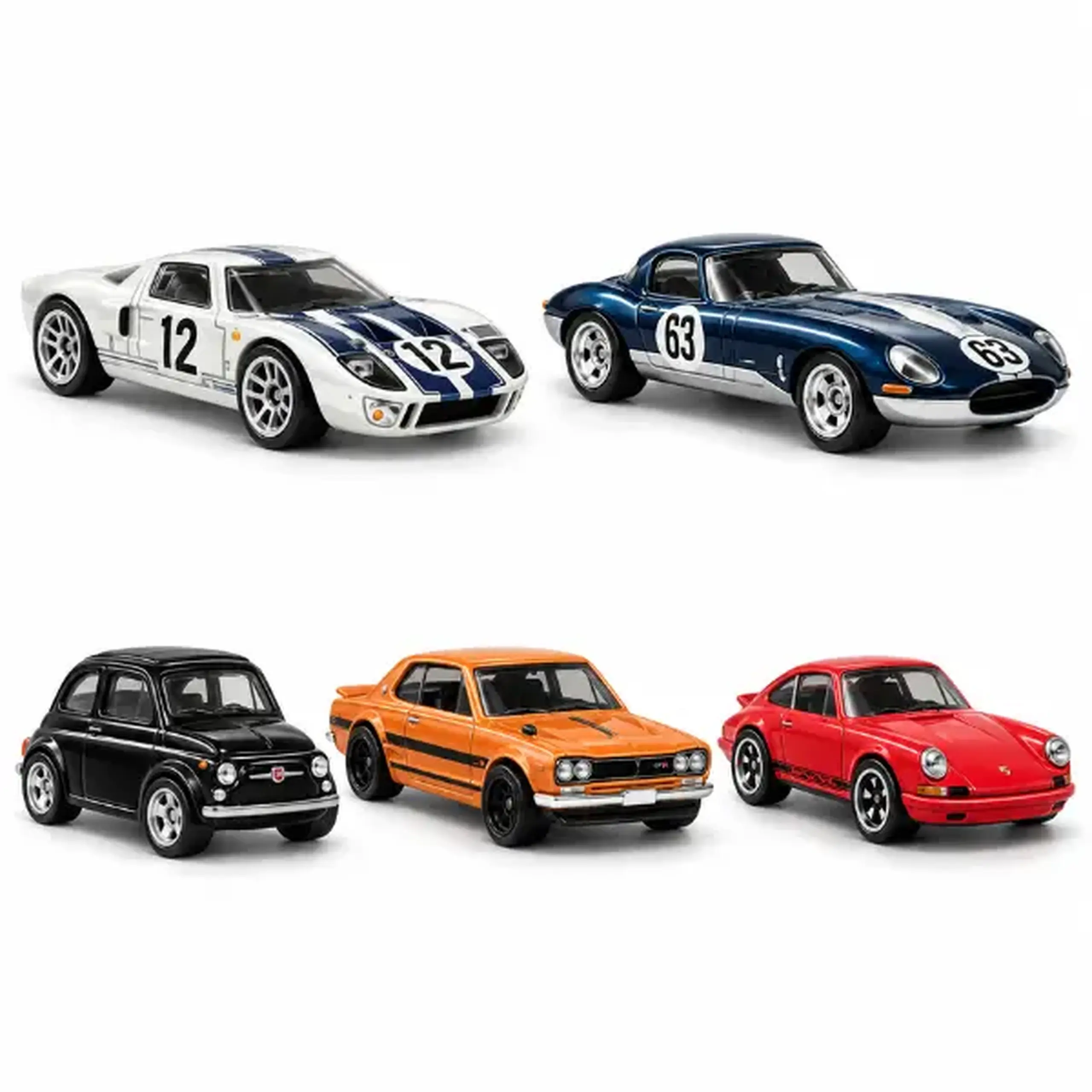 Set Hot Wheels Silver Series 2025 «National Icons» 1:64, în as.