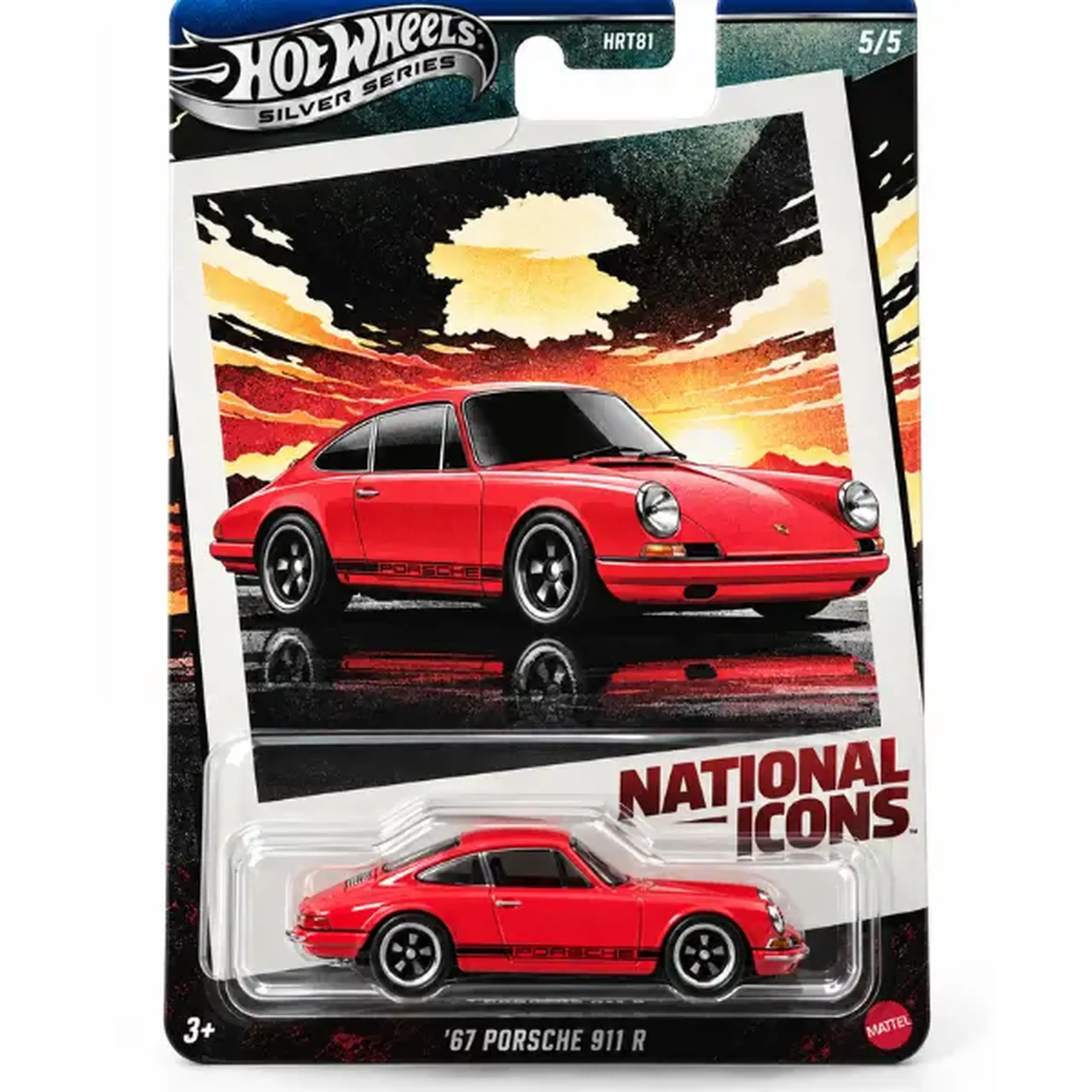Set Hot Wheels Silver Series 2025 «National Icons» 1:64, în as.