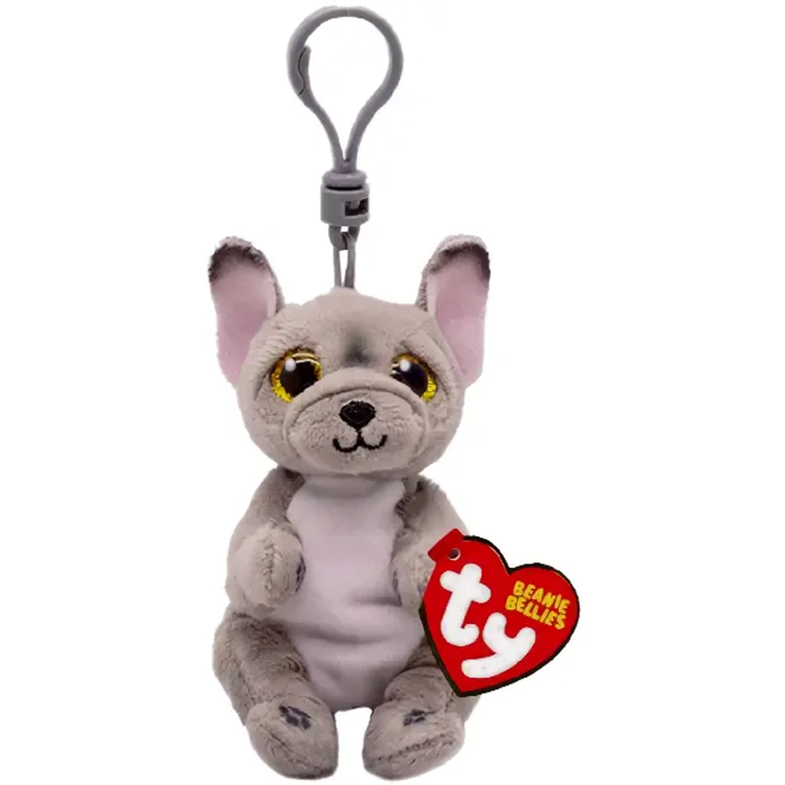 Breloc - Cățelul WILFRED 8,5 cm (Bellie clips)