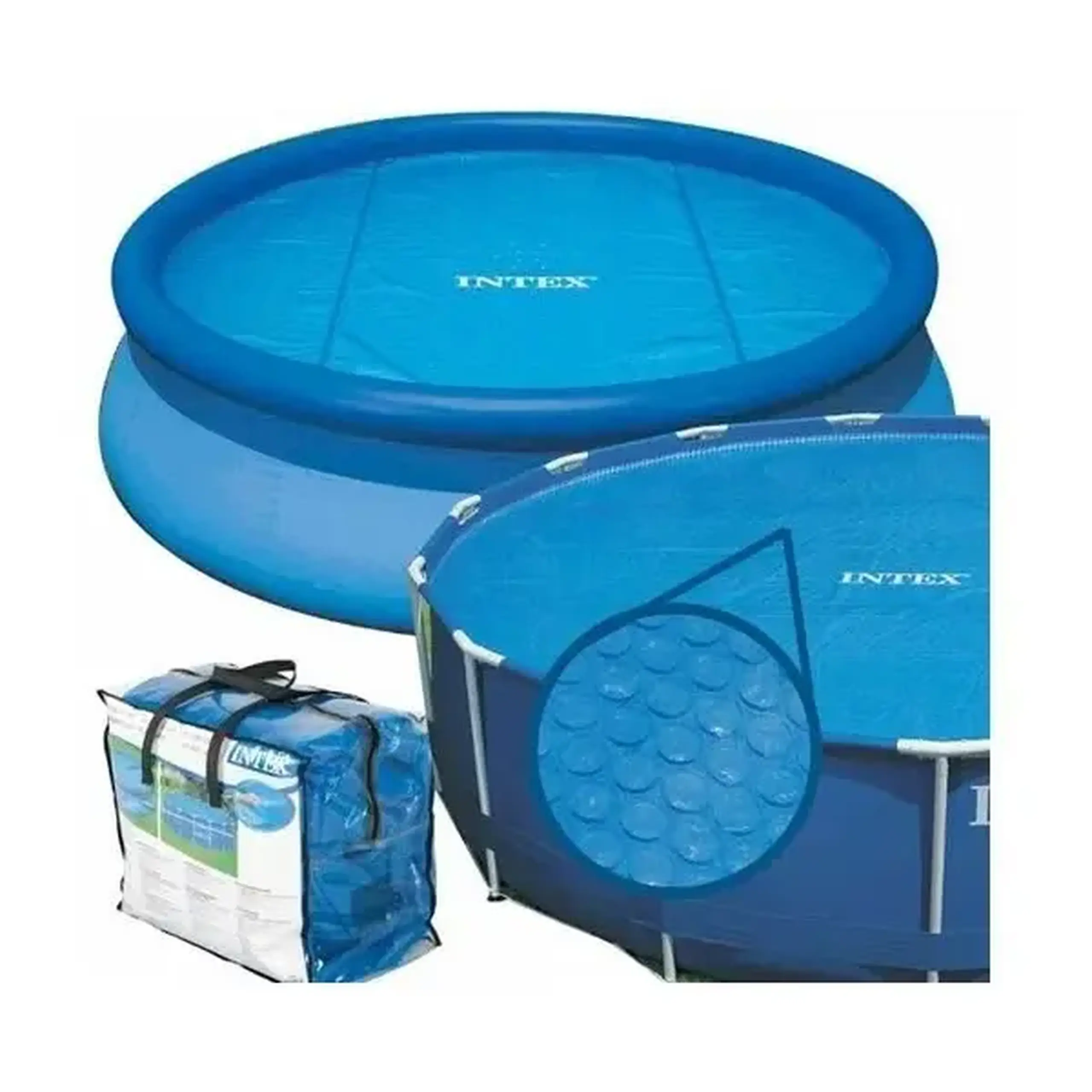 INTEX Husă solară D 448 cm pentru piscine rotunde cu D 457 cm