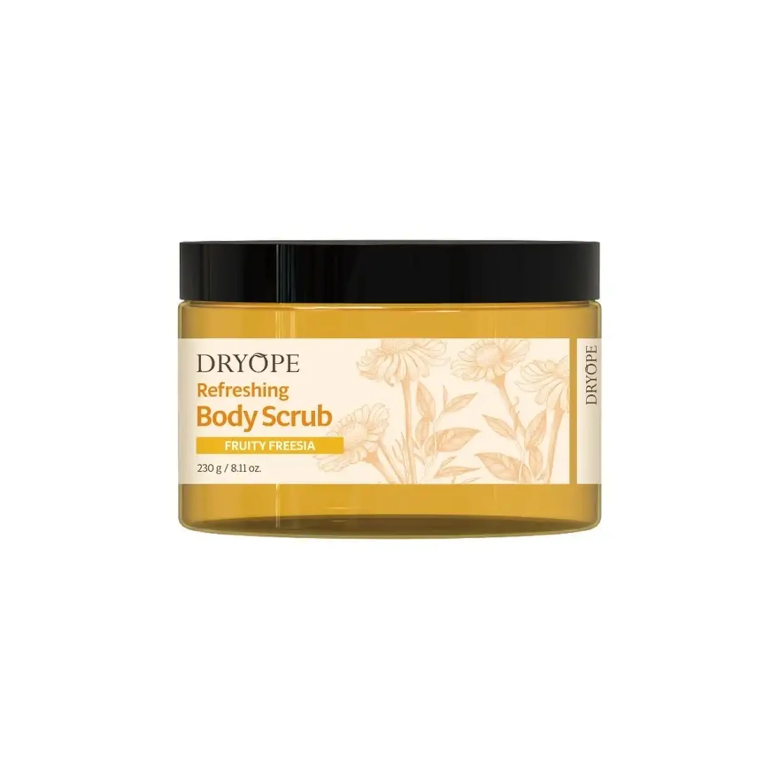 Scrub pentru sorp Dryope, Refreshing Body Scrub Fruity Freesia, 230 gr
