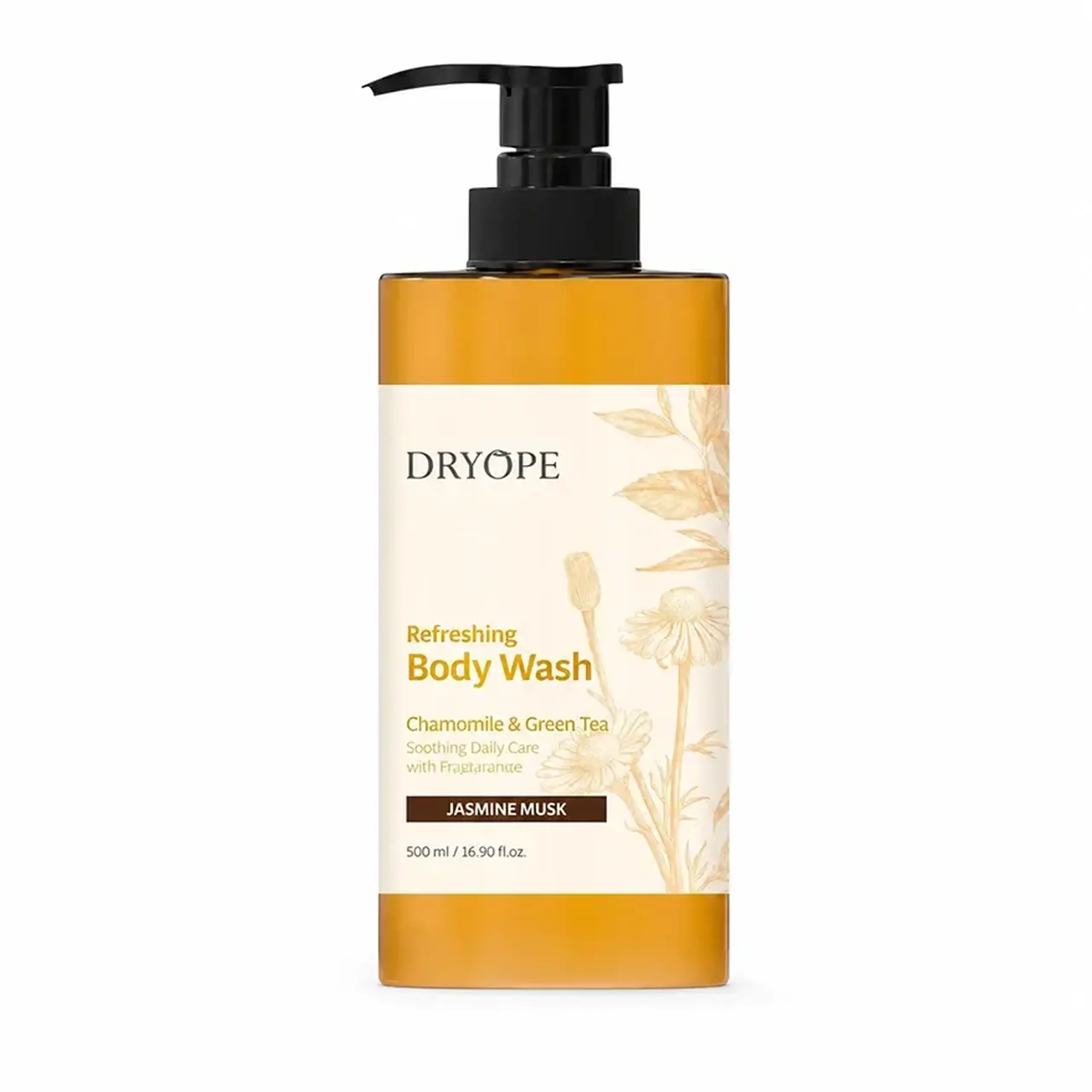 Gel de dus Dryope, Refreshing Body Wash Jasmine Musk, 500 ml