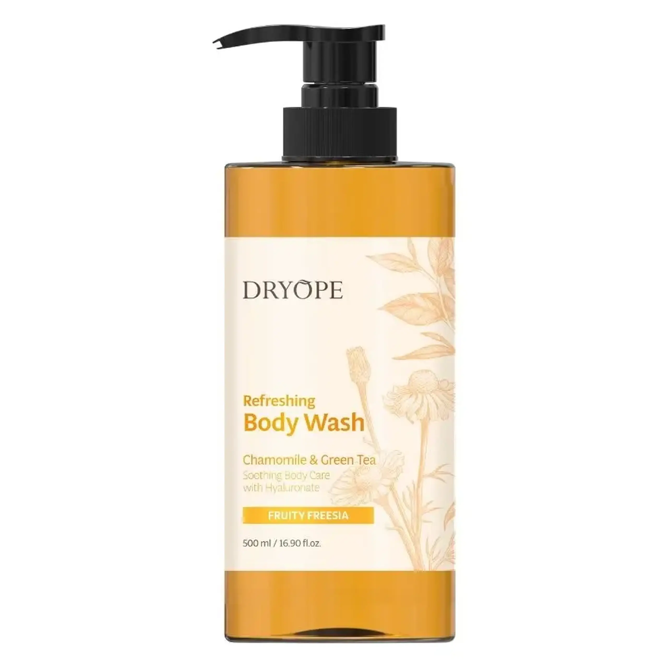 Gel de dus Dryope, Refreshing Body Wash Fruity Freesia, 500 ml