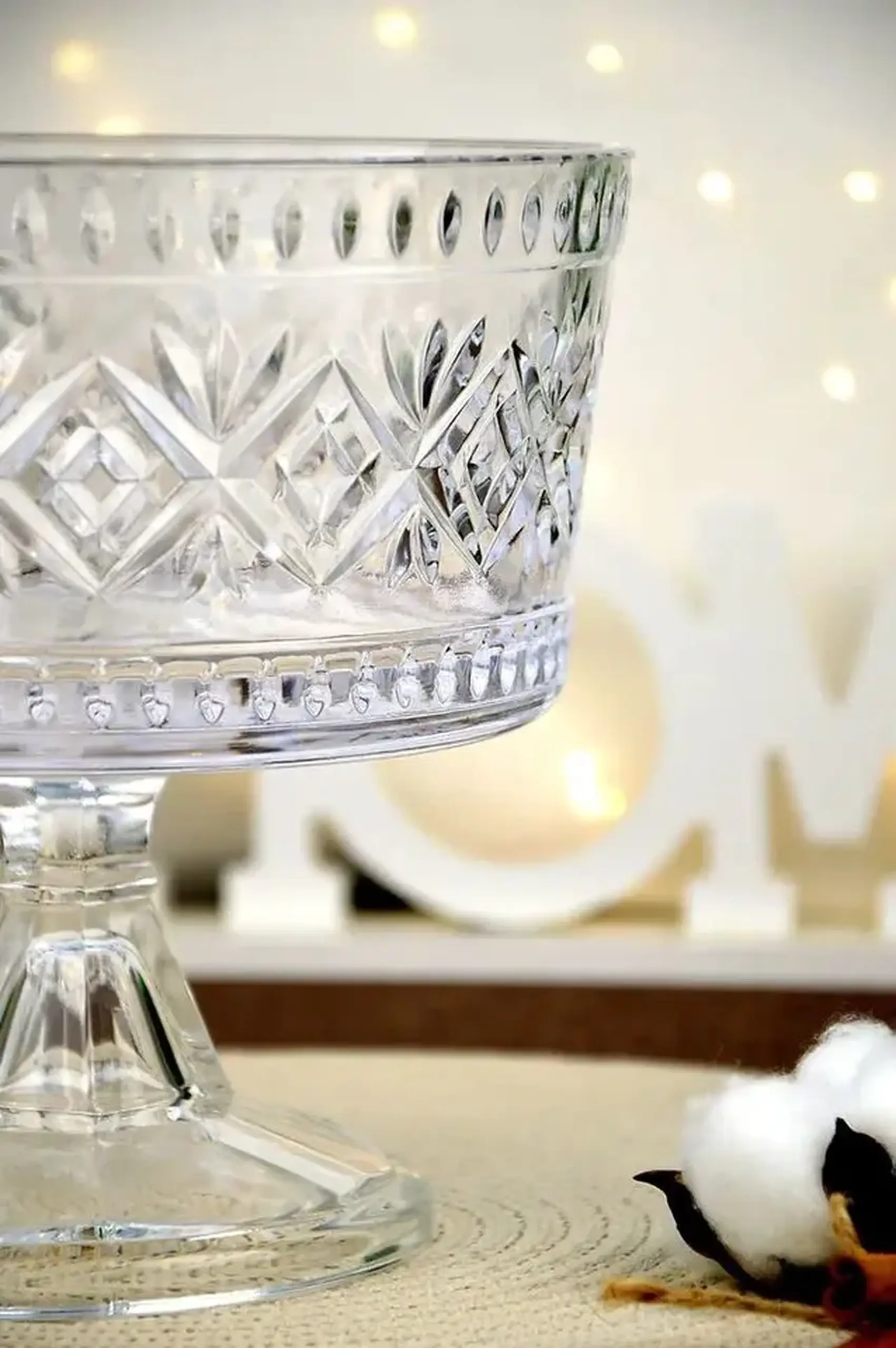 Bol Rio din sticlă cu picior, handmade – Sencam Alegre Glass