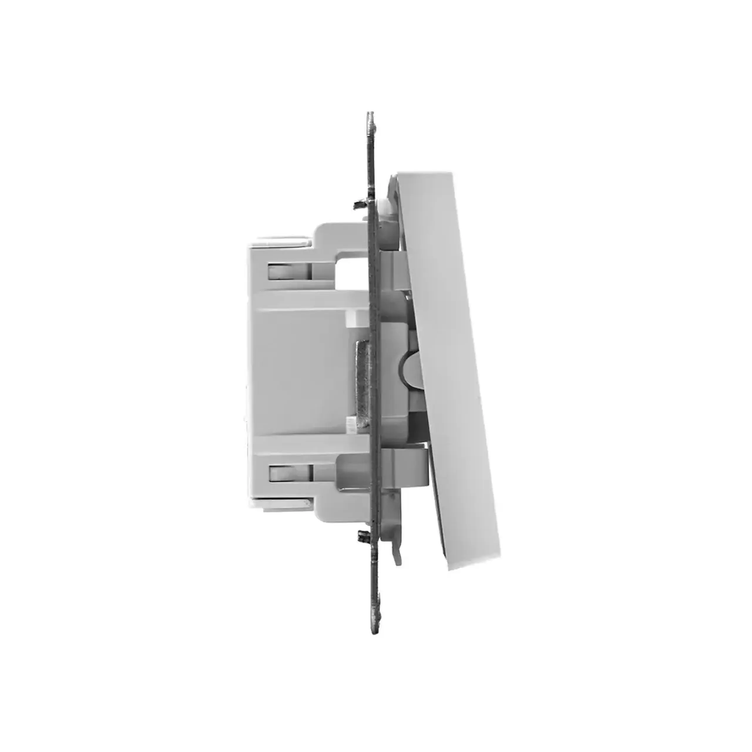 Întrerupător cruce dublu Atlas Design 10 A 220 - 240 V Alb Systeme Electric