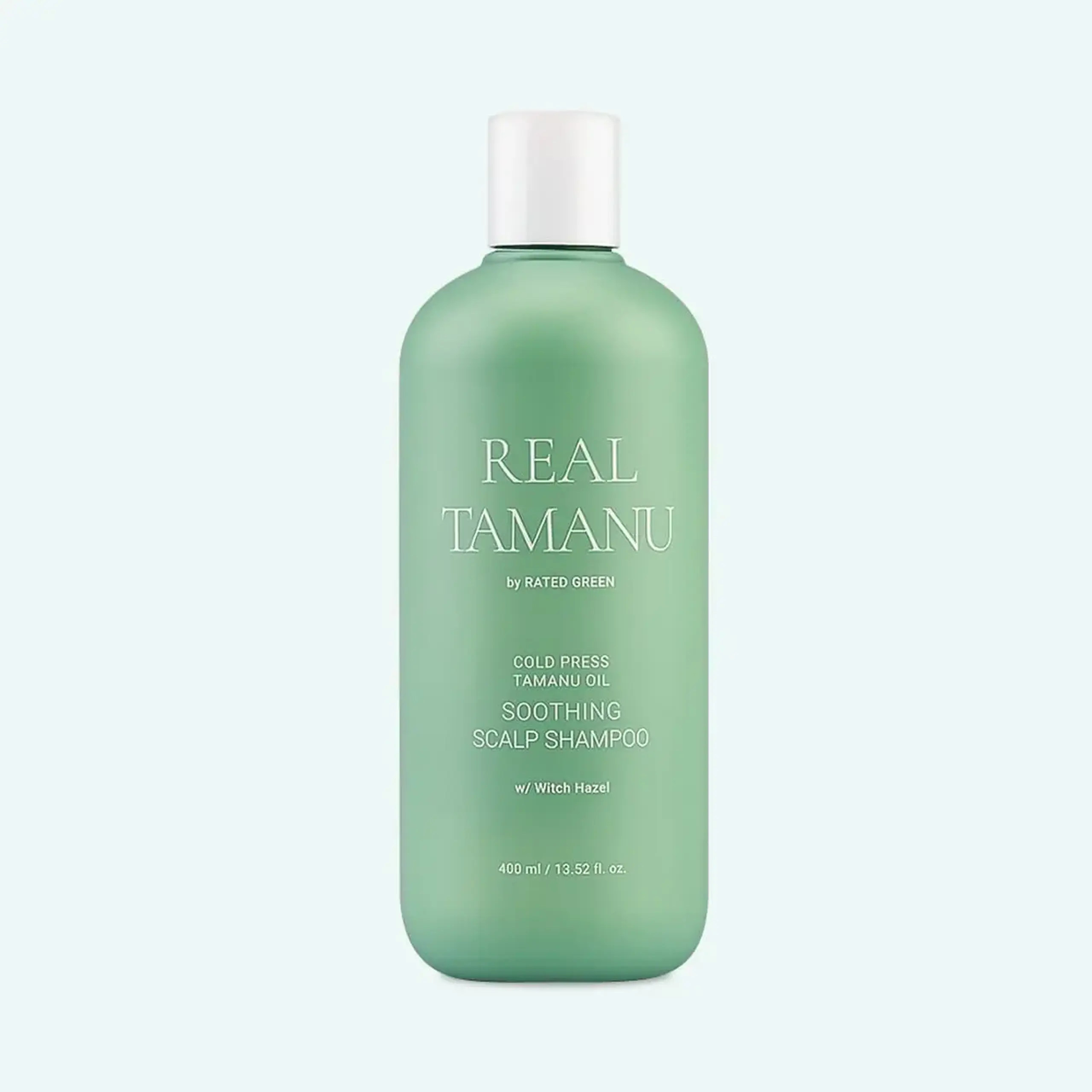 Șampon cu efet antiinflamator și antioxidant Rated Green Real Tamanu Cold Press Tamanu Oil Soothing Scalp Shampoo 400 ml