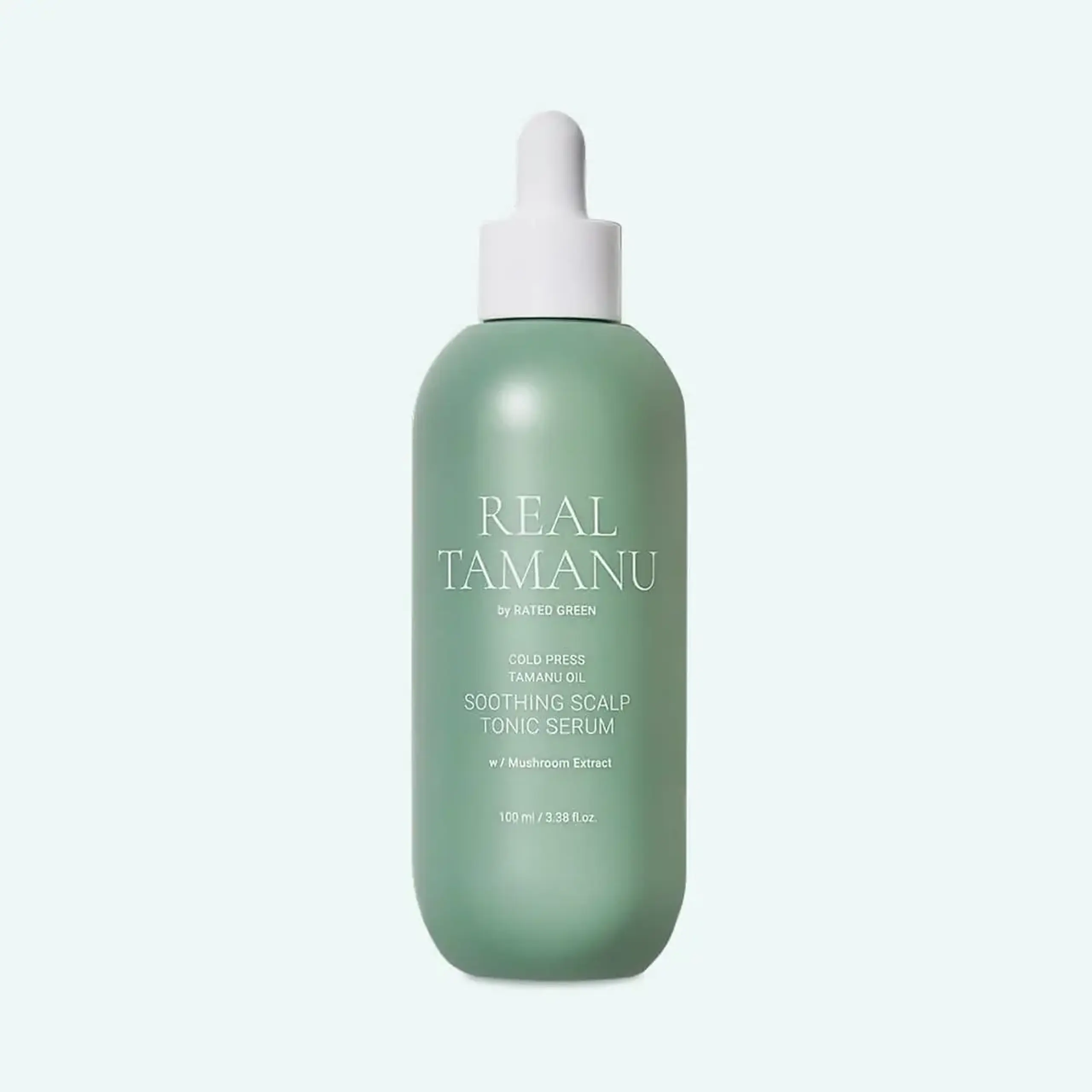 Ser pentru Scalp Hidratare, Calmare și Creștere Fortificată Rate Green Cold Pressed Tamanu Oil Soothing Scalp Tonic Serum 100ml