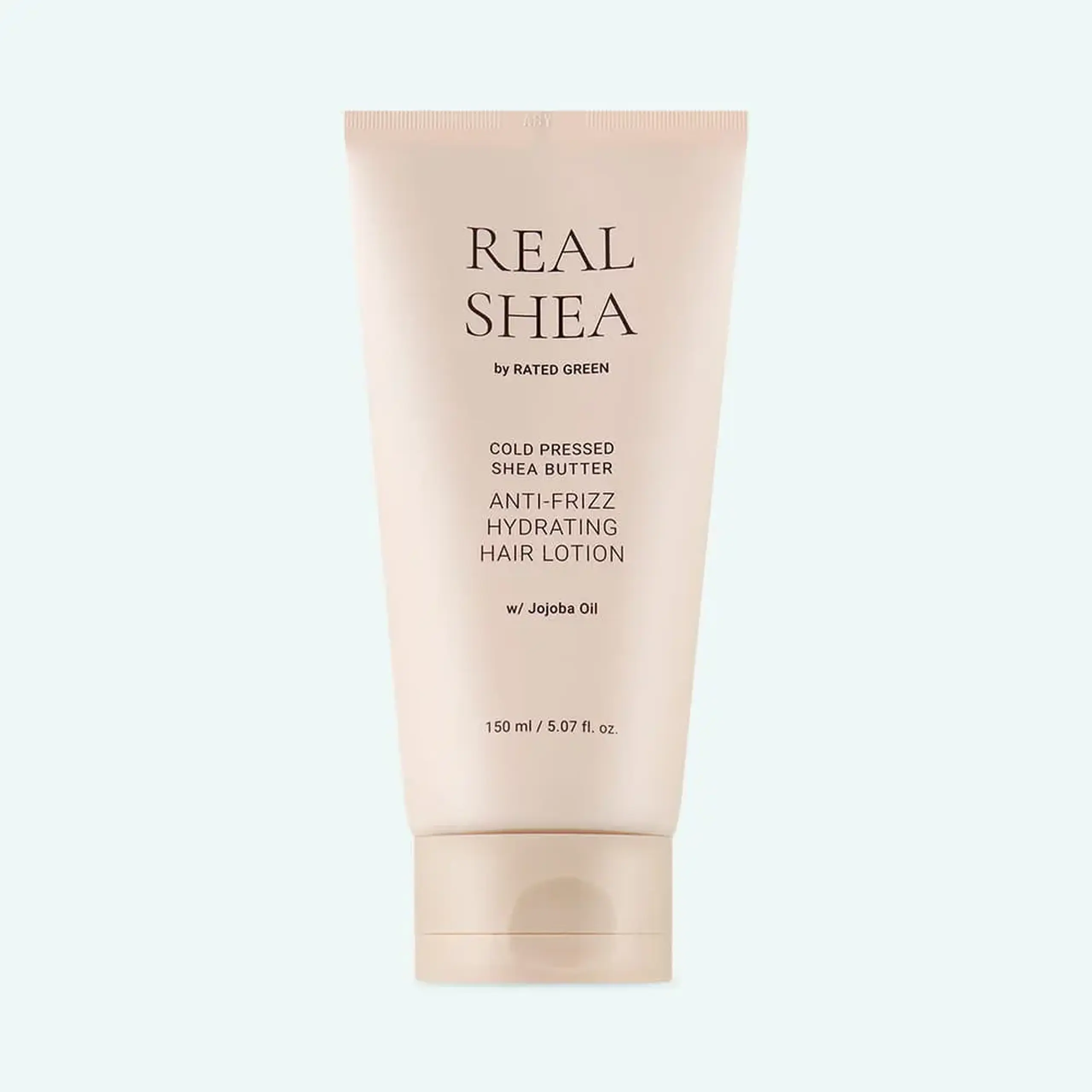 Loțiune împotriva firelor ne-ascultătoare Rated Green Cold Pressed Shea Butter Anti-Frizz Hair Lotion 150ml