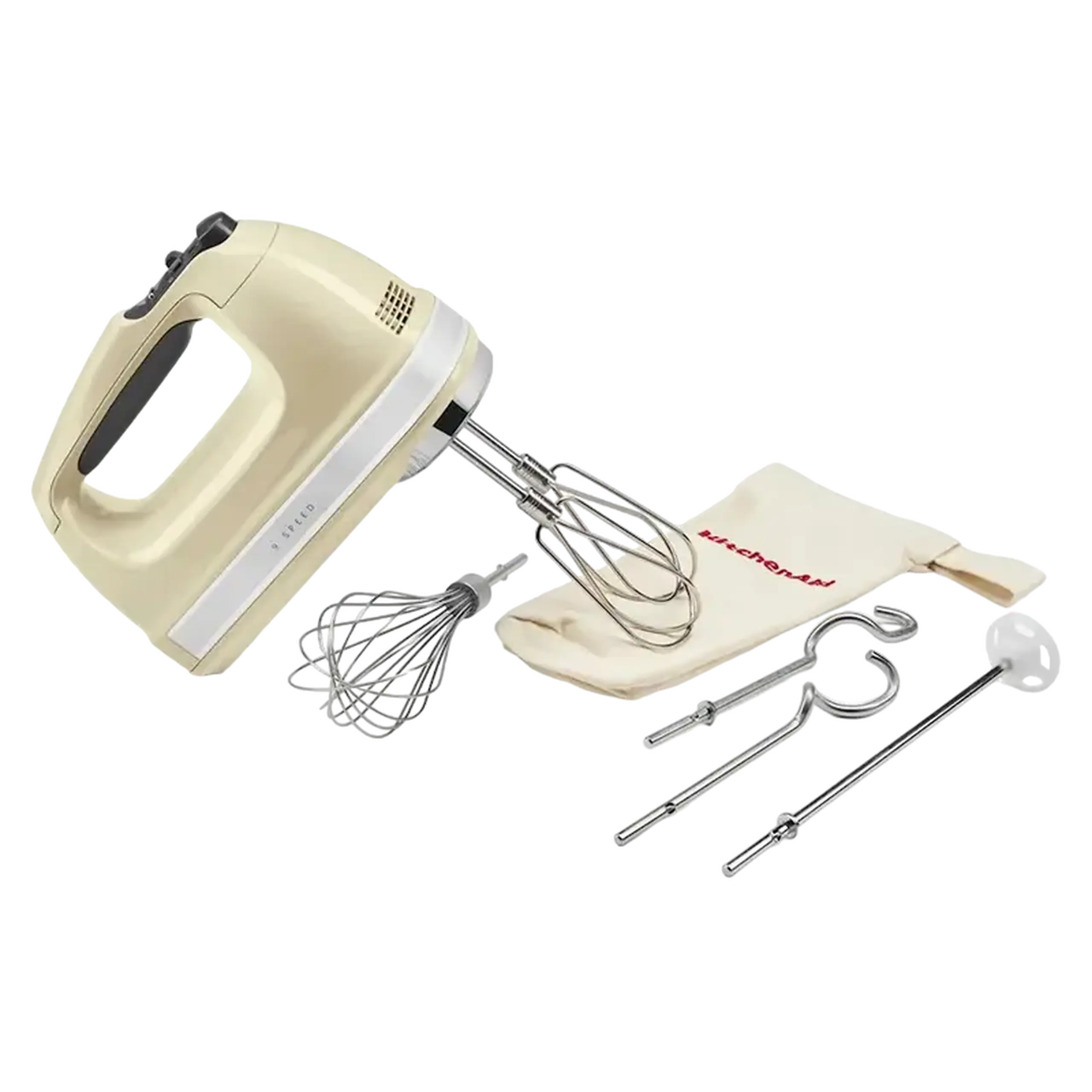 Mixer Manual KitchenAid 5KHM9212EAC, Cremă