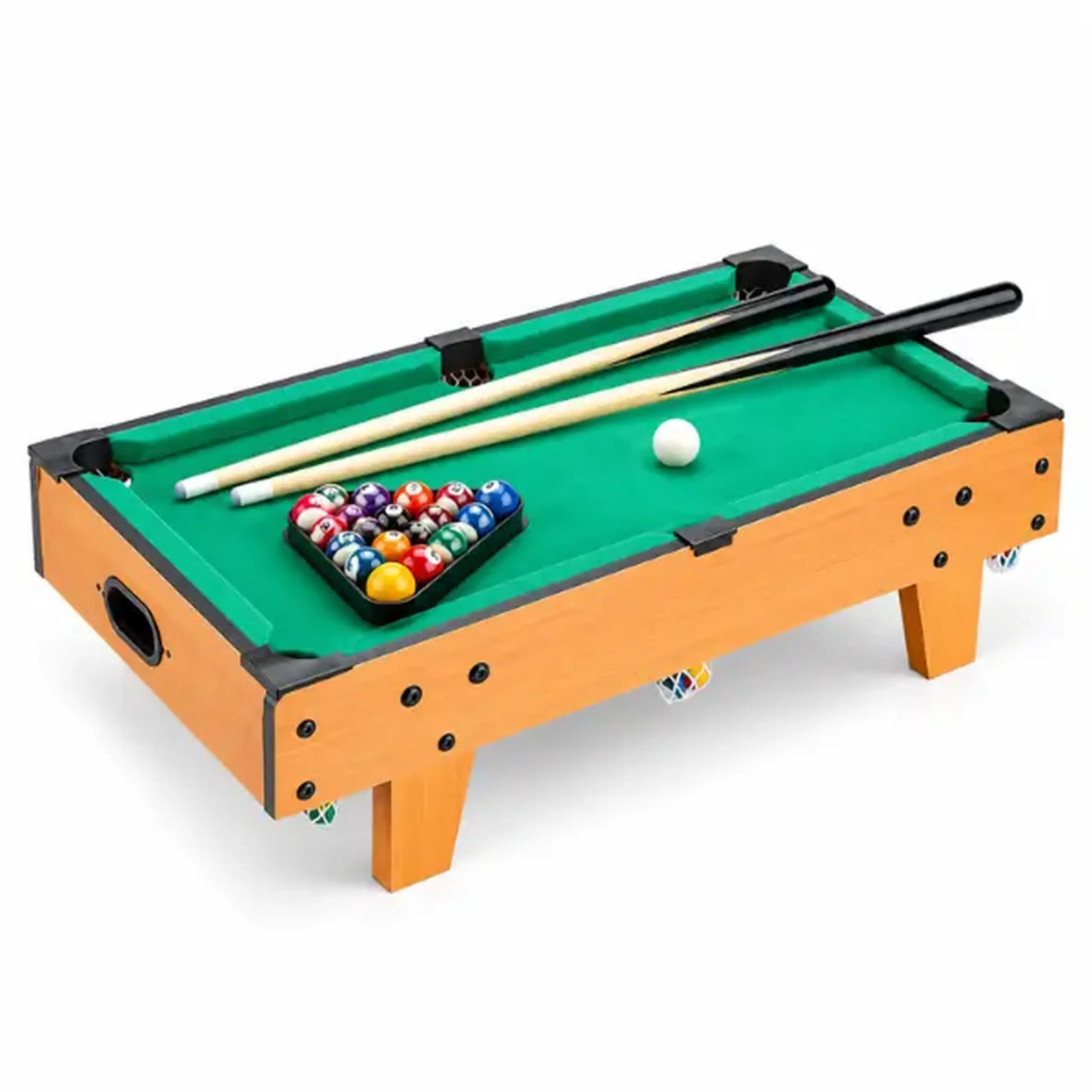 #04 Masă de joc 4 în 1: fotbal de masă, biliard, air hockey și tenis de masă