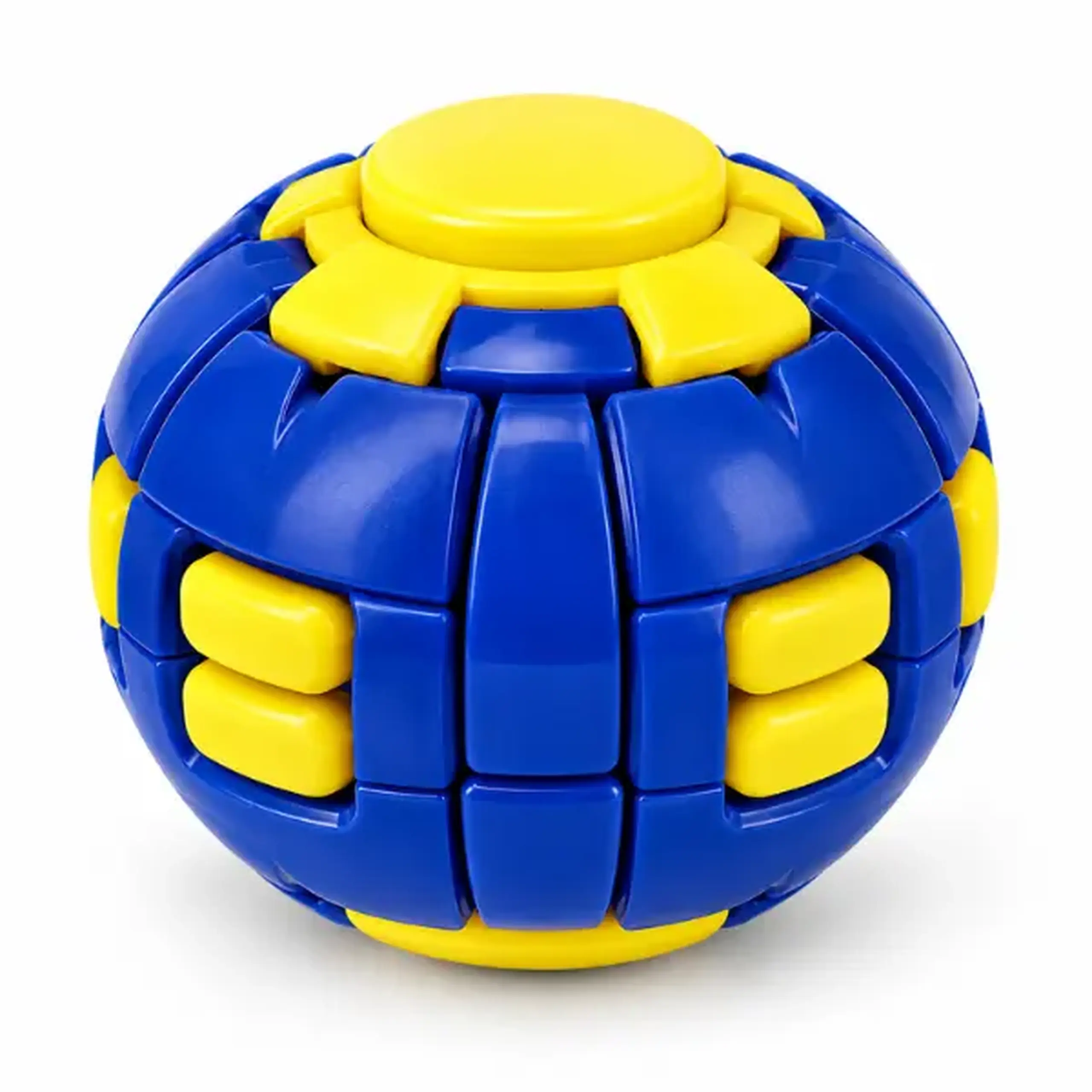 #05 Jucărie antistres „Fidget Spinner Ball”, minge 3D rotativă, 6 cm, 4 modele
