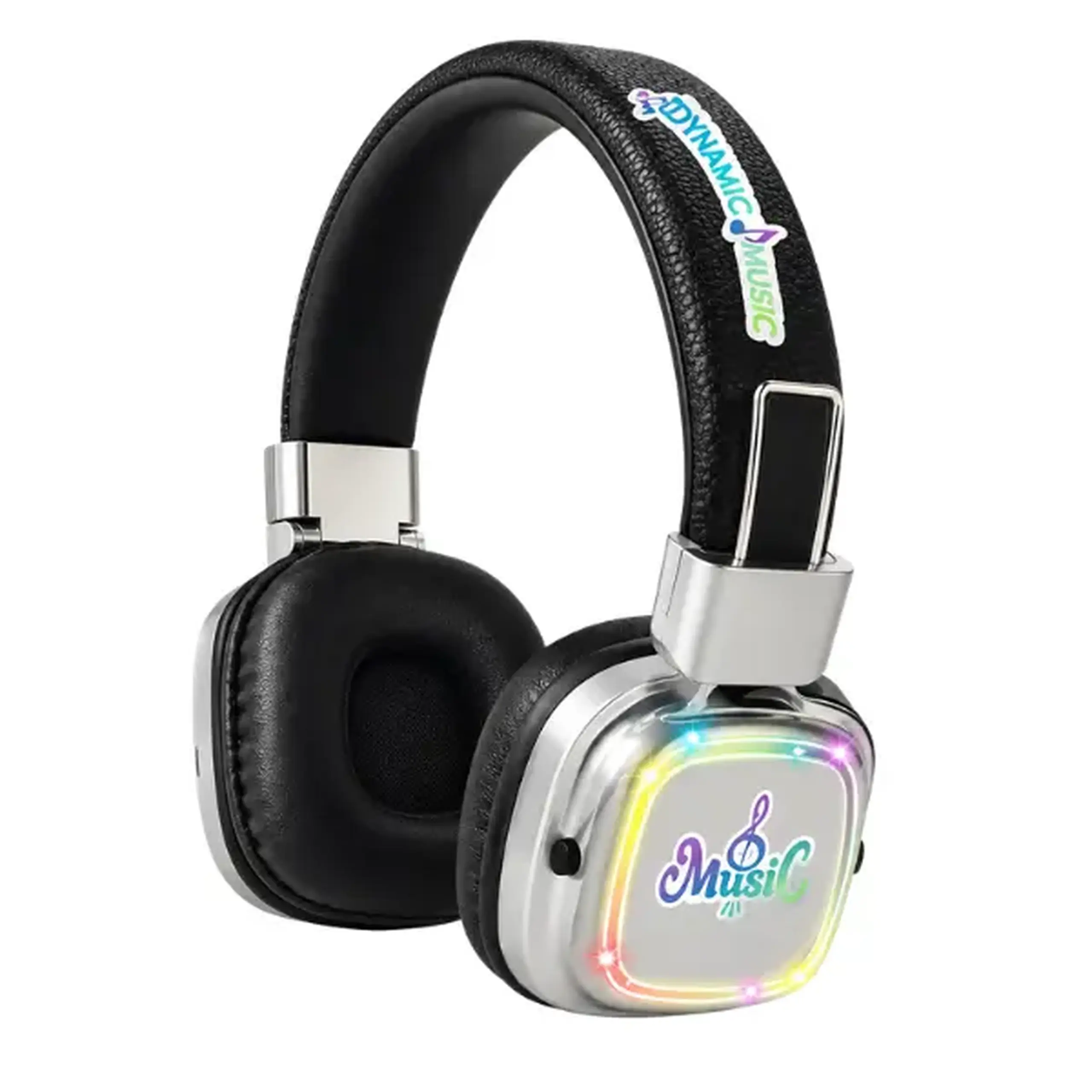 #05 Căști wireless „Music” cu iluminare, 6 culori