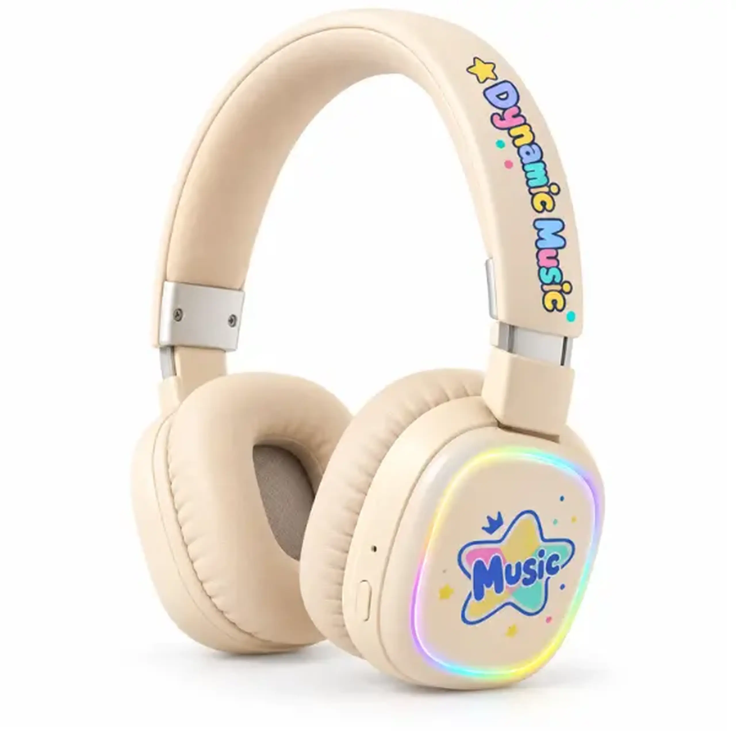 #05 Căști wireless „Music” cu iluminare, 6 culori