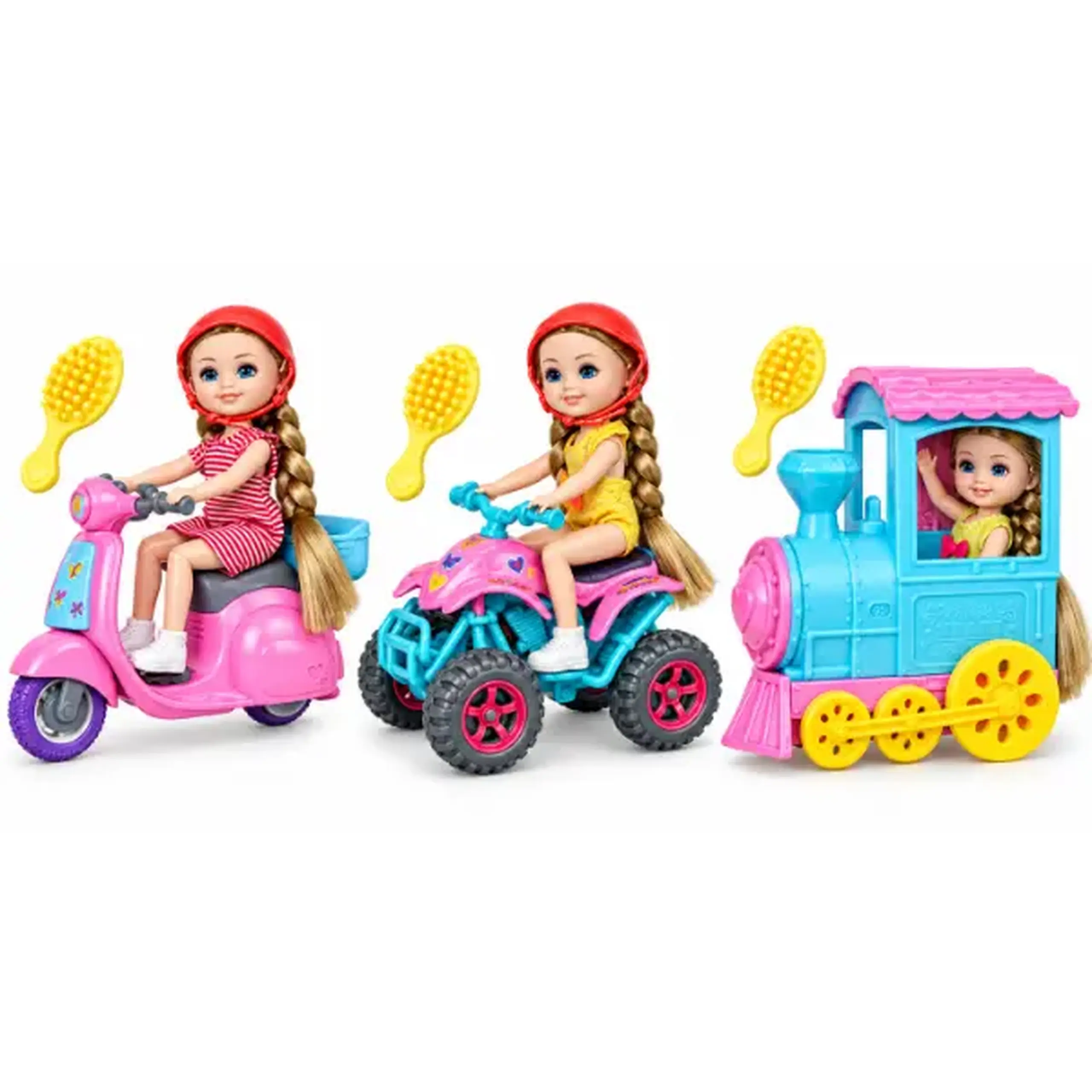#05 Păpușă „Nini Love” cu vehicul, 3 modele