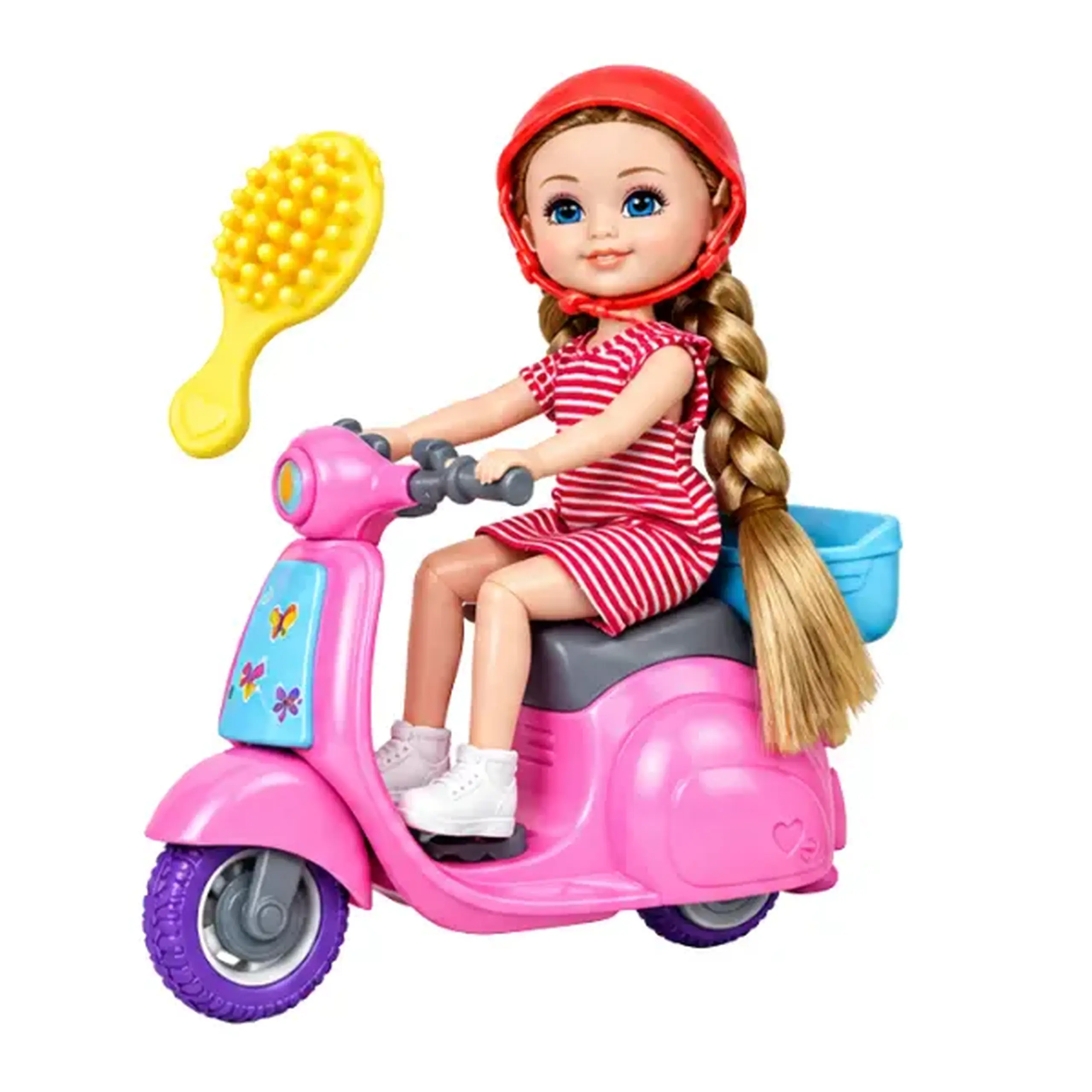 #05 Păpușă „Nini Love” cu vehicul, 3 modele
