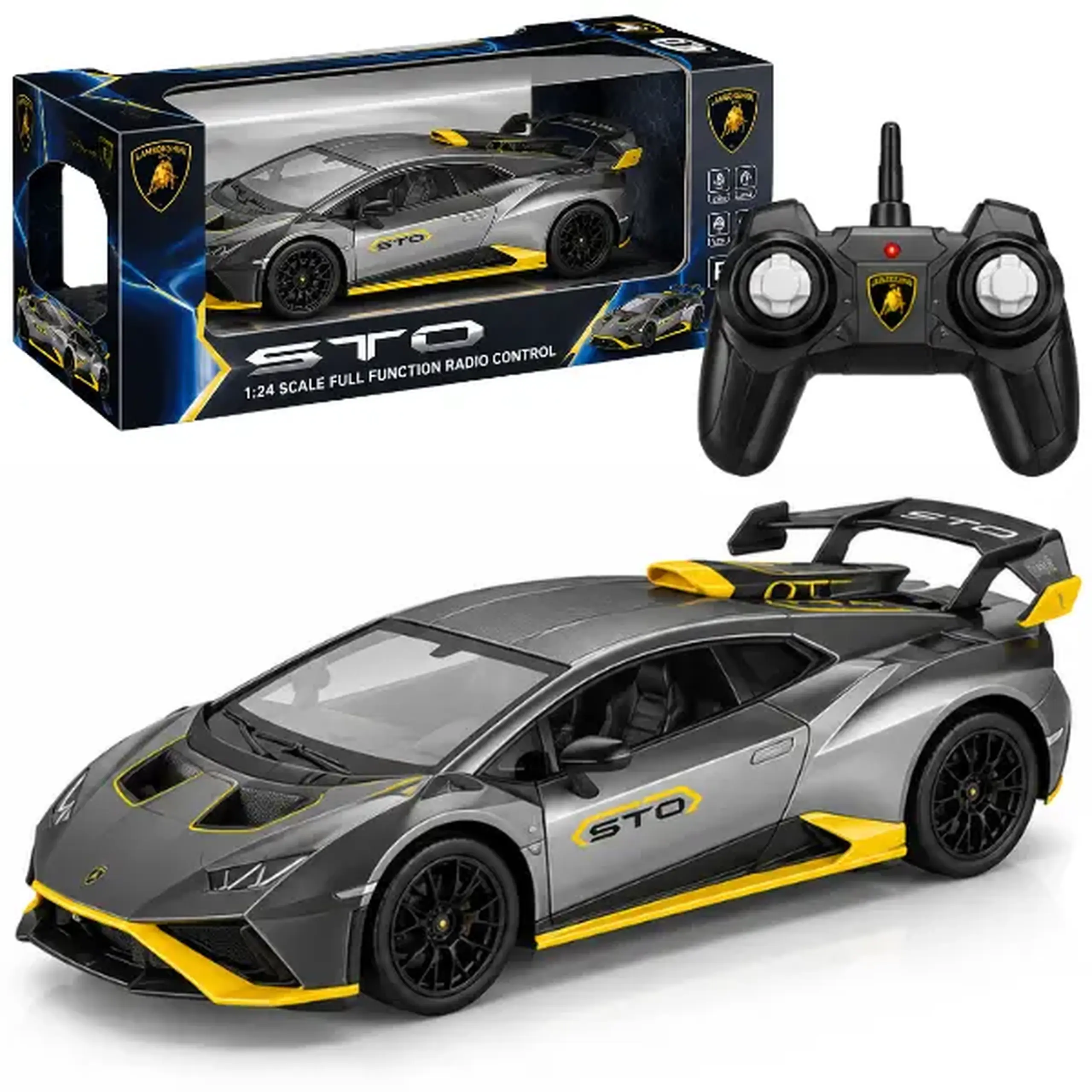 1:18 Lamborghini STO cu telecomandă, 3 culori