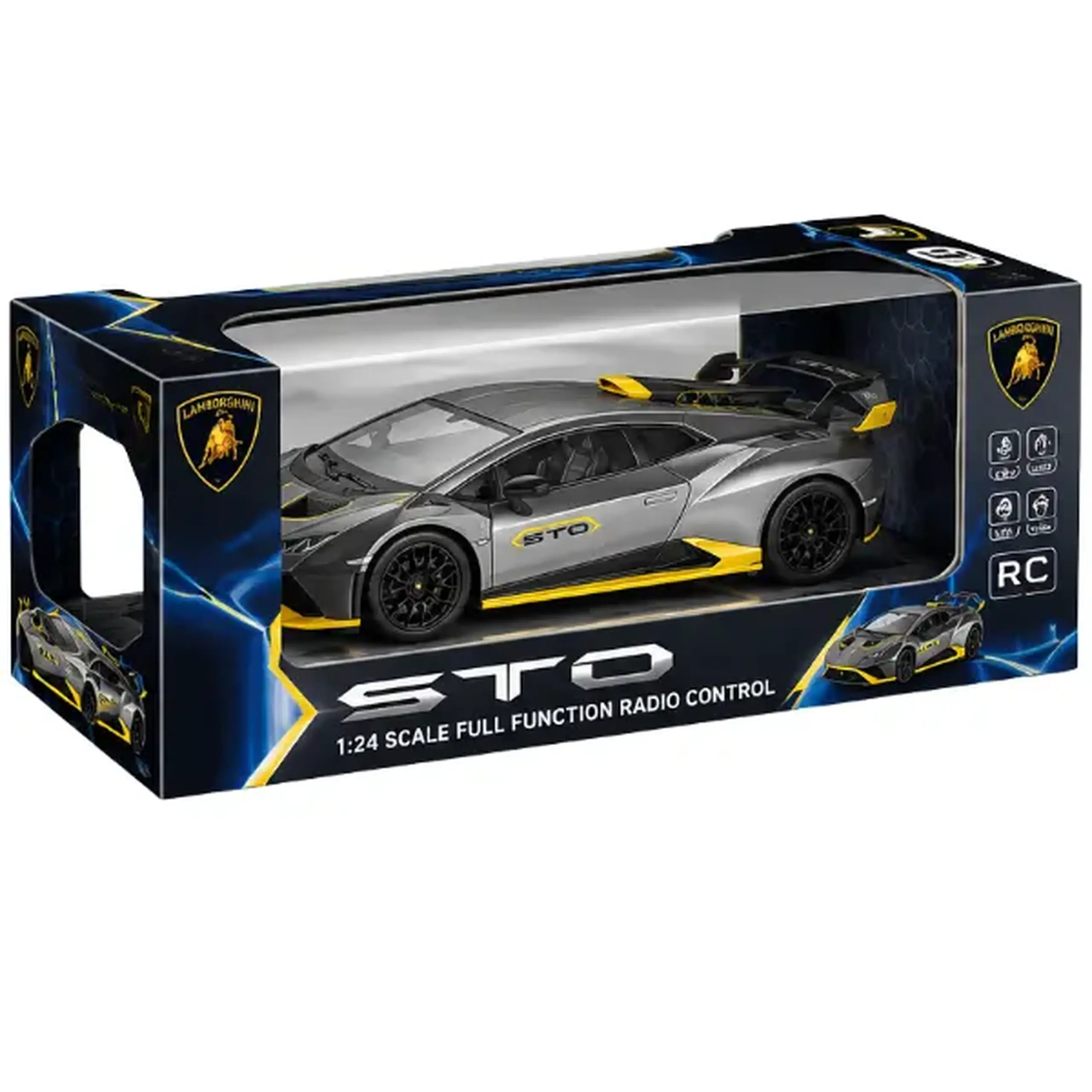 1:18 Lamborghini STO cu telecomandă, 3 culori