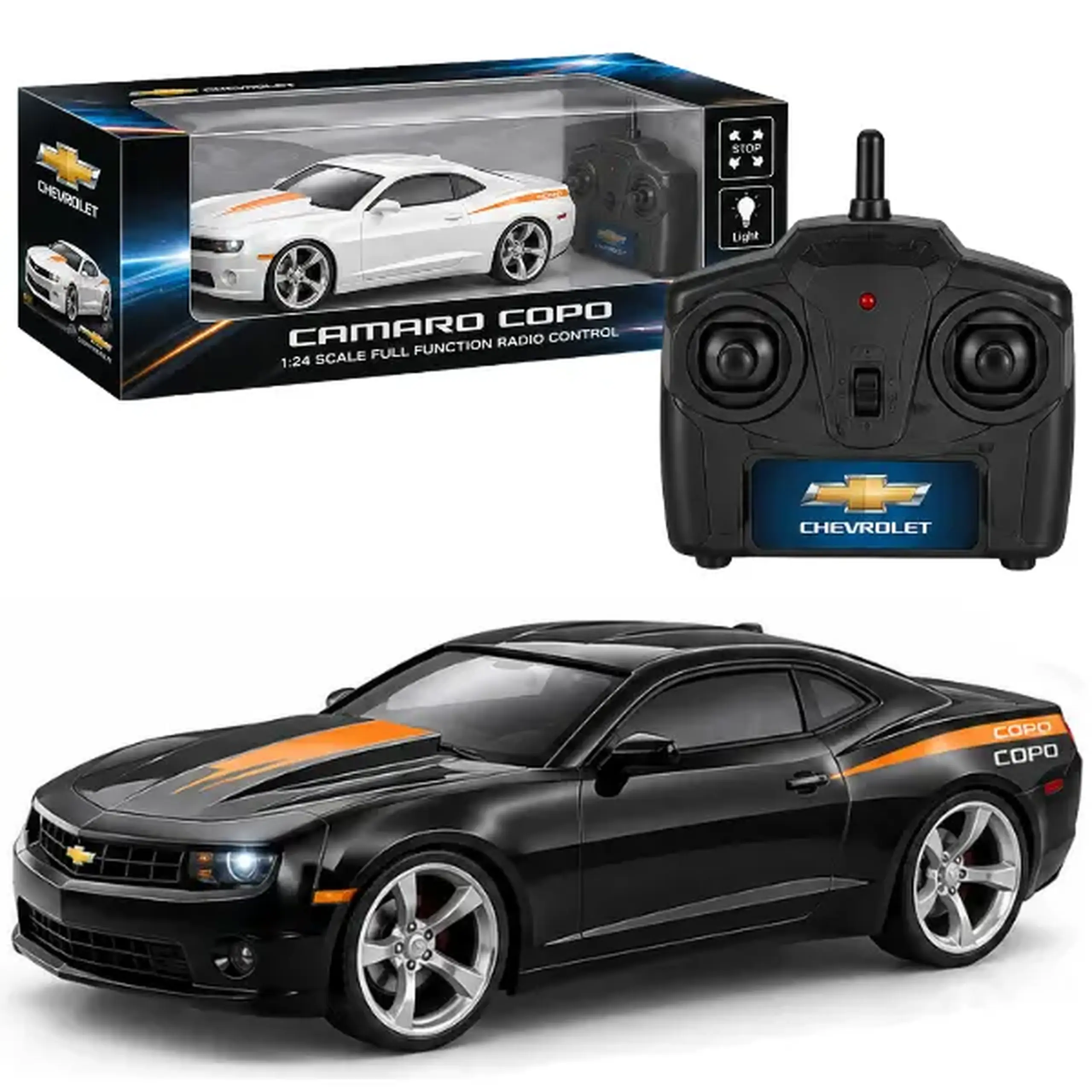 1:24 Chevrolet Camaro COPO Special Version cu telecomandă, 3 culori