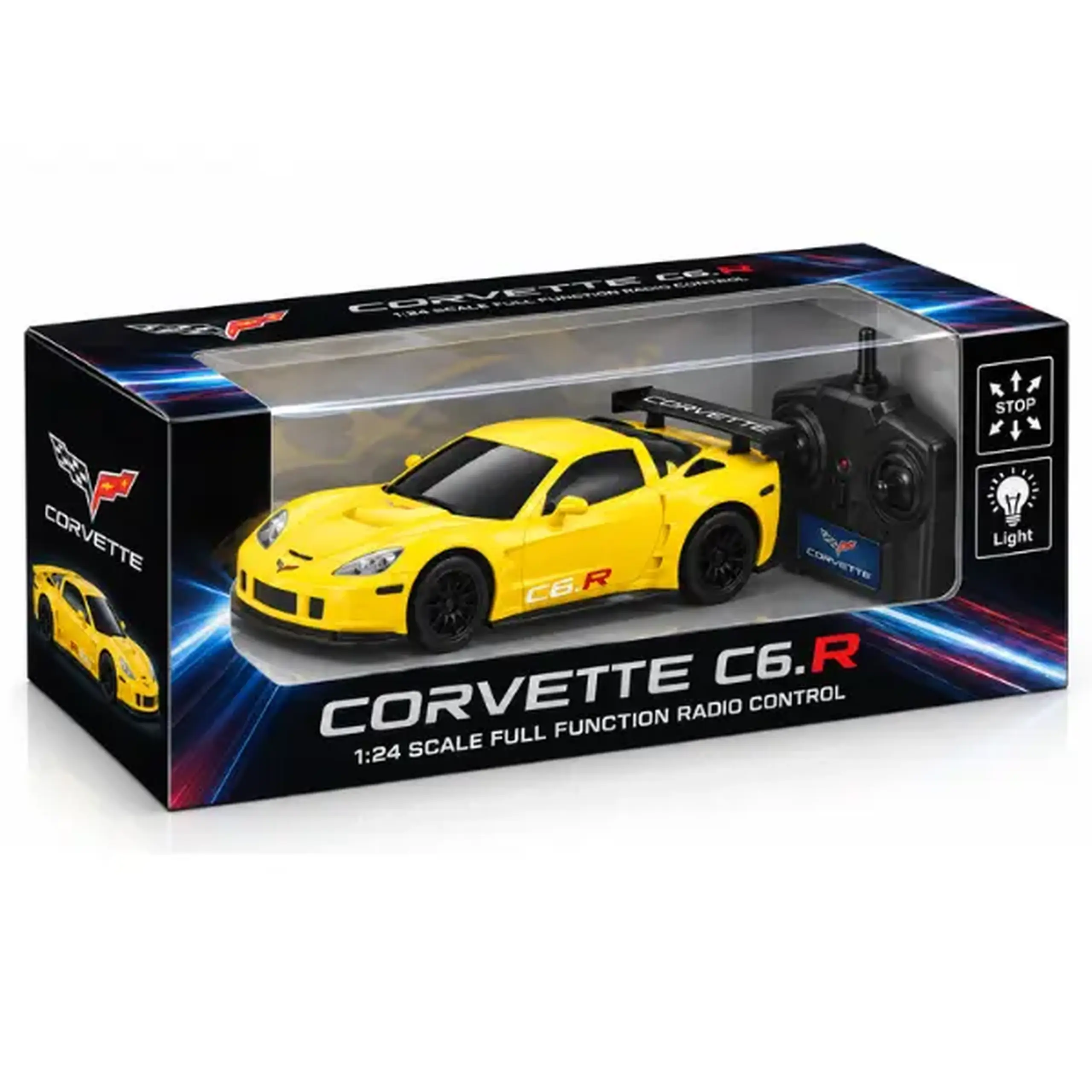 1:24 Corvette Racing C6.R cu telecomandă, 3 culori