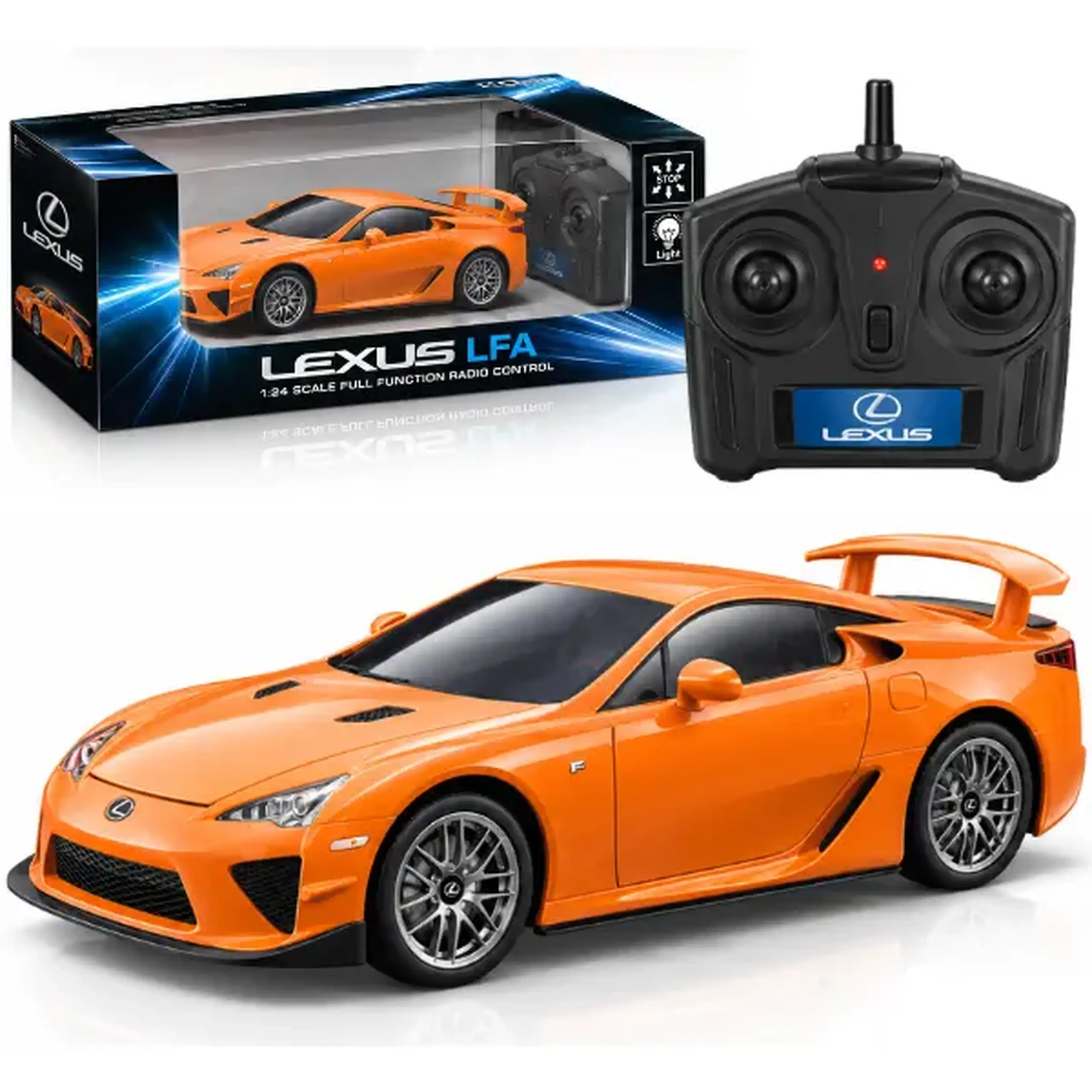 1:24 Lexus LFA cu telecomandă, 3 culori