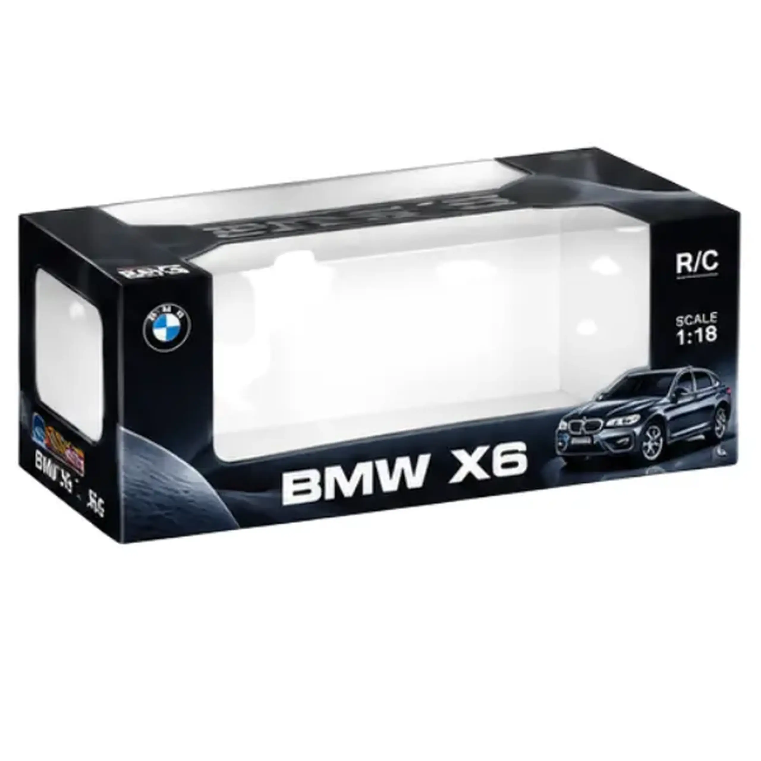 1:28 BMW X6 cu telecomandă, cu efecte luminoase, 3 culori