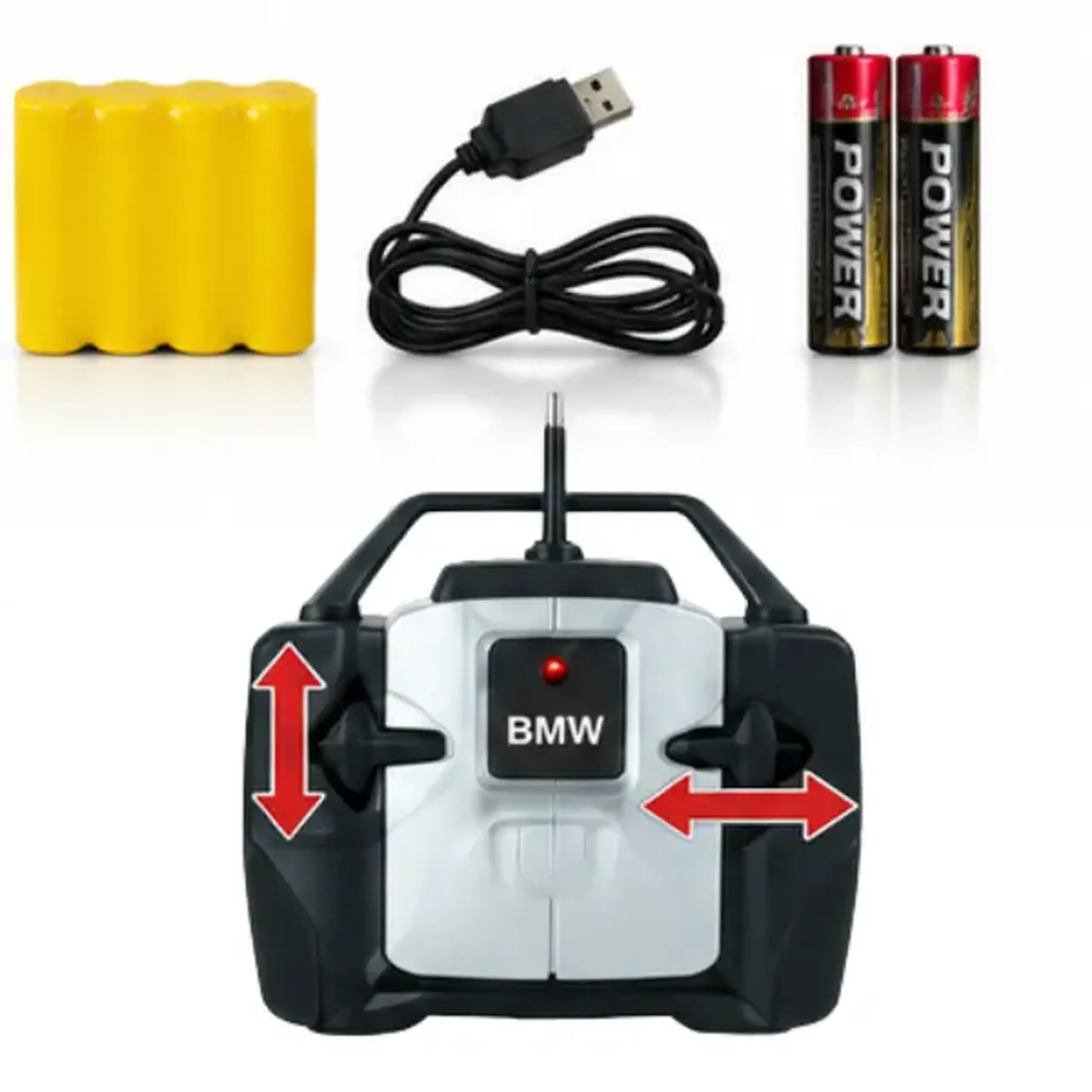1:28 BMW X6 cu telecomandă, cu efecte luminoase, 3 culori