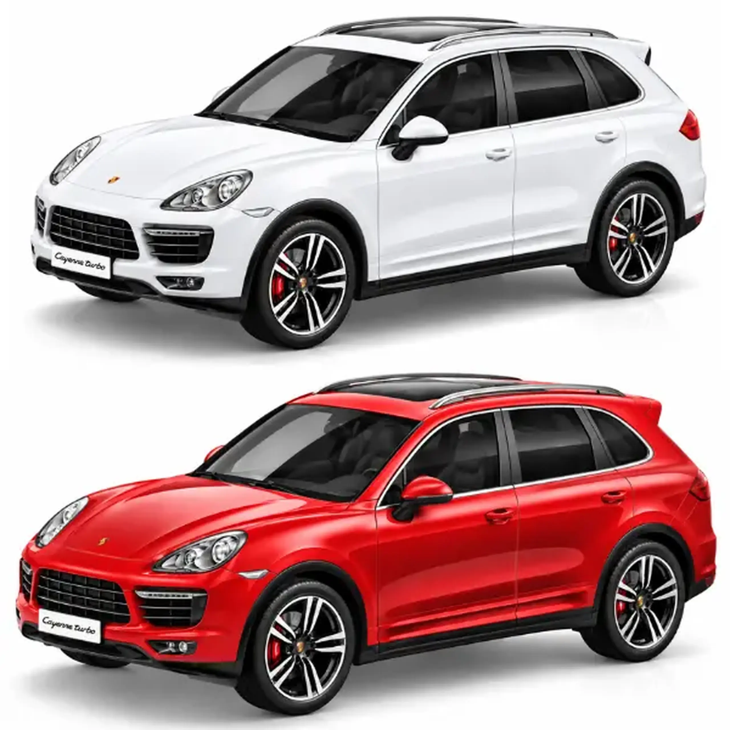 1:24 Porsche Cayenne Turbo cu telecomandă, 3 culori