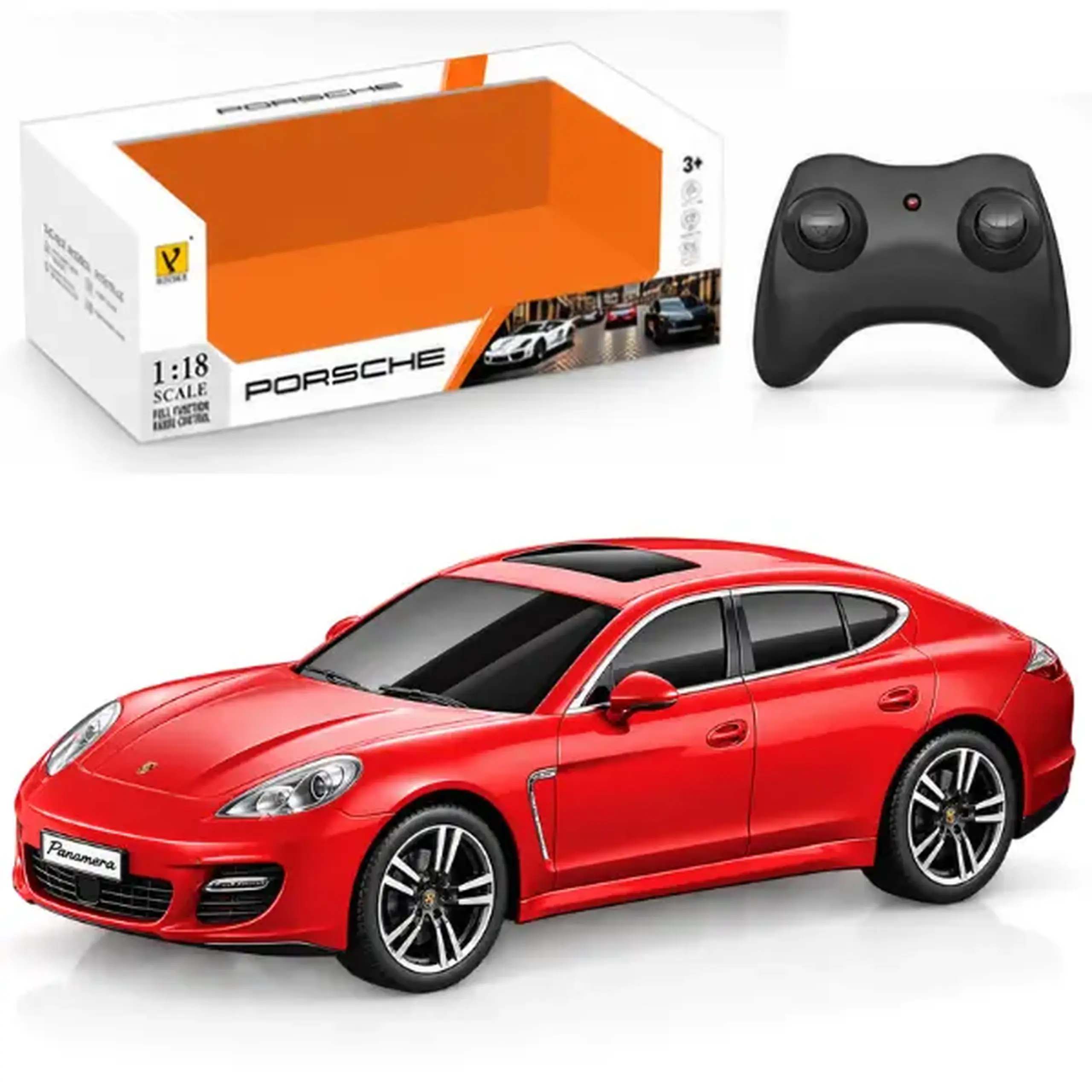 1:24 Porsche Panamera Turbo cu telecomandă, 3 culori