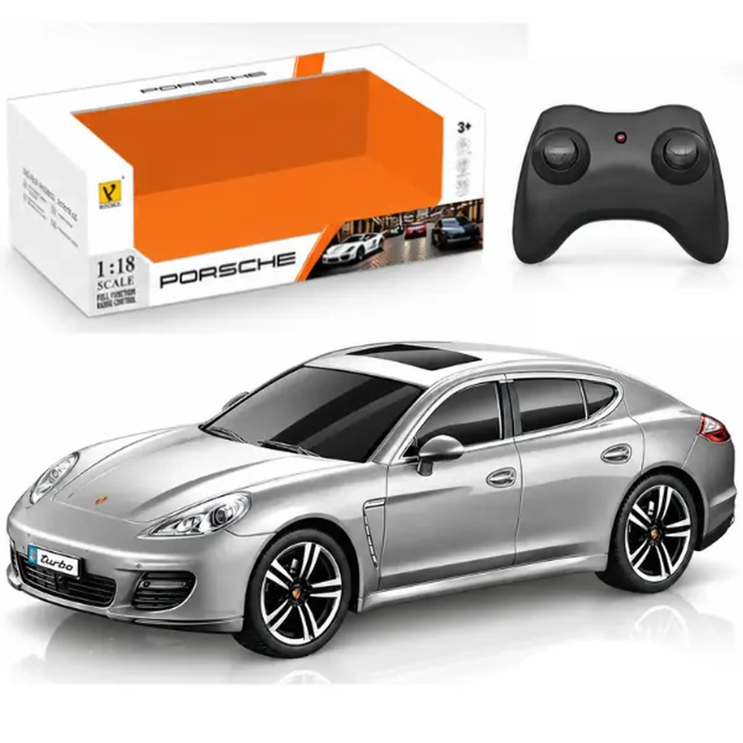 1:18 Porsche Panamera Turbo cu telecomandă, 3 culori