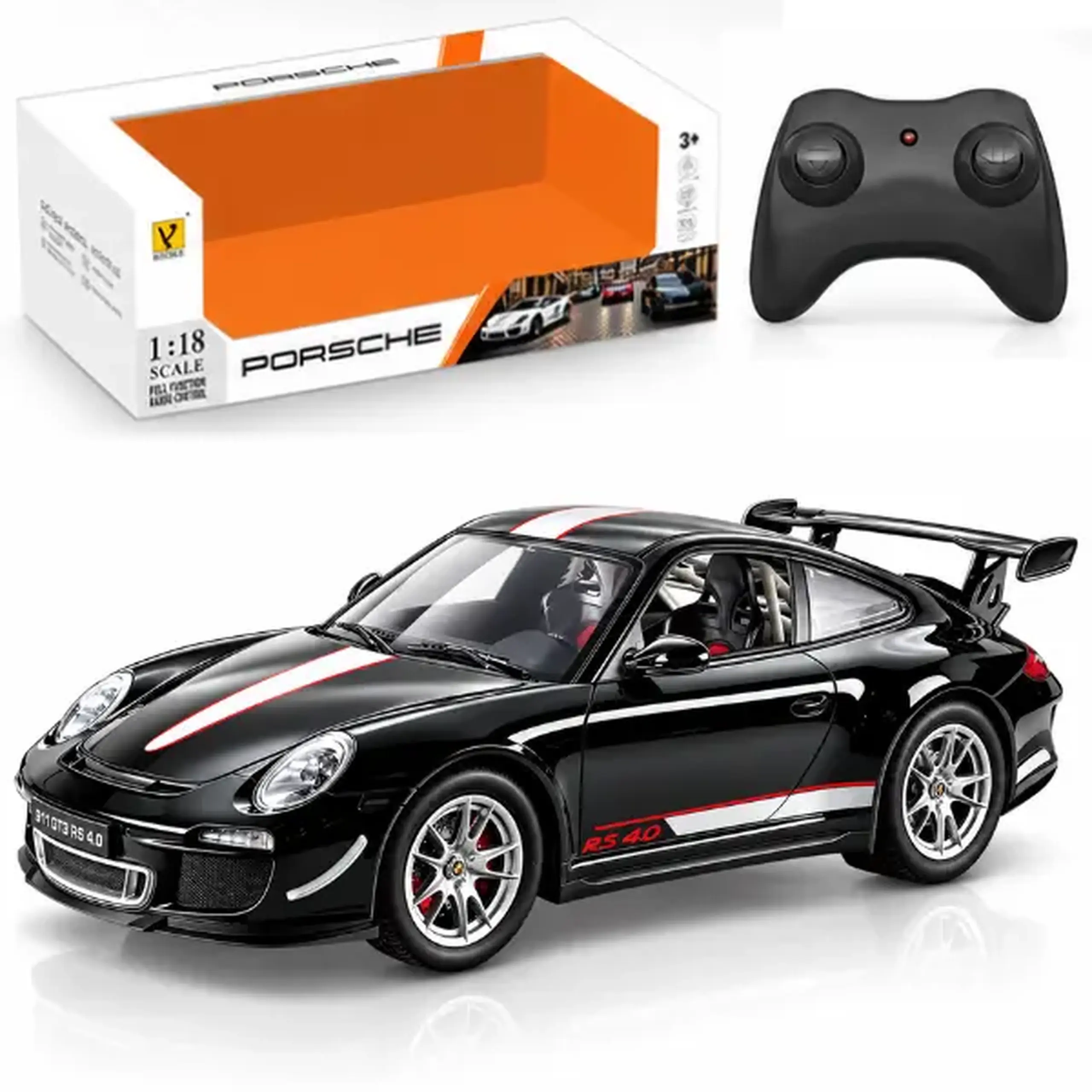 1:18 Porsche 911 GT3 RS 4.0 cu telecomandă, 3 culori
