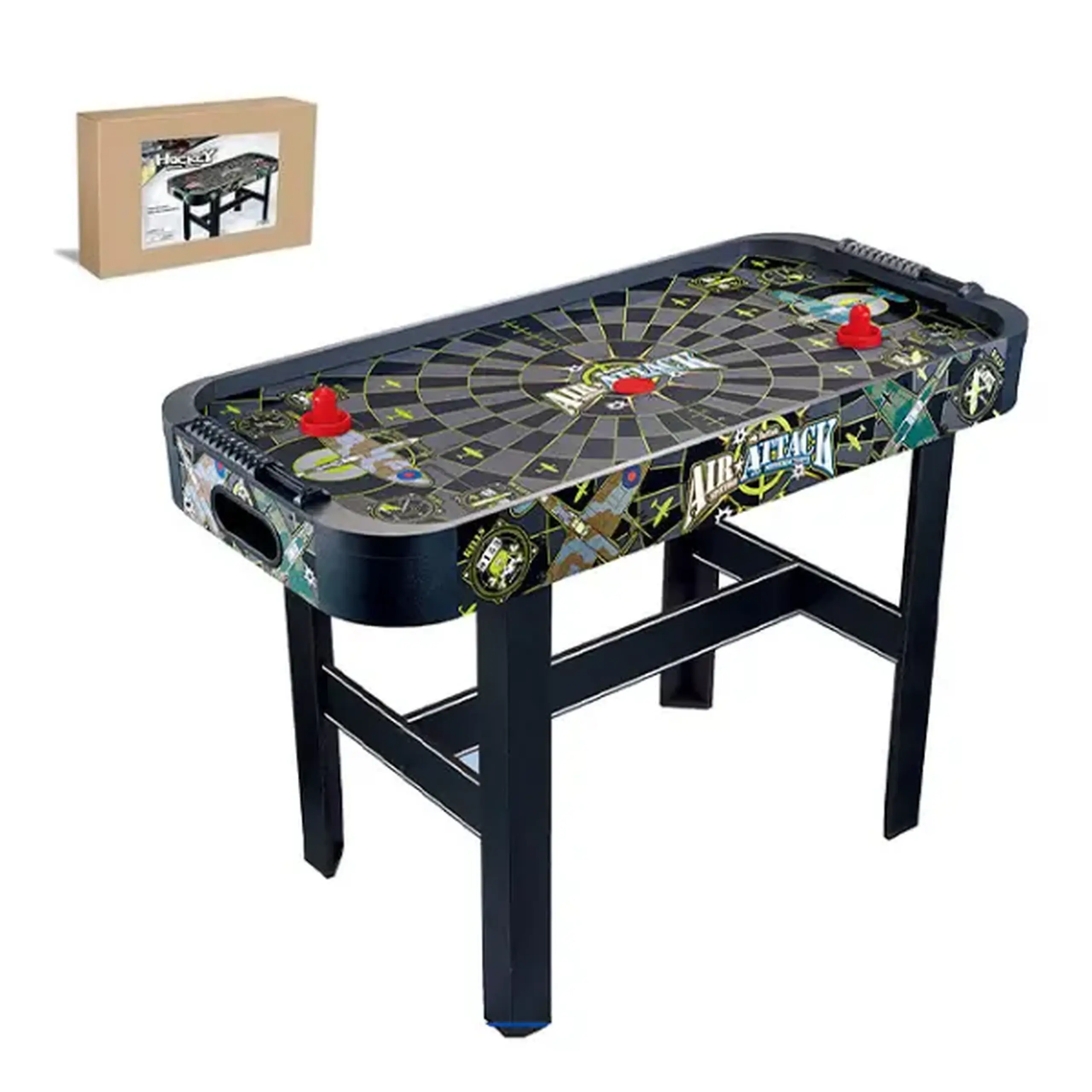 #04 Air hockey pentru copii cu LED, 115×54.5×82 cm