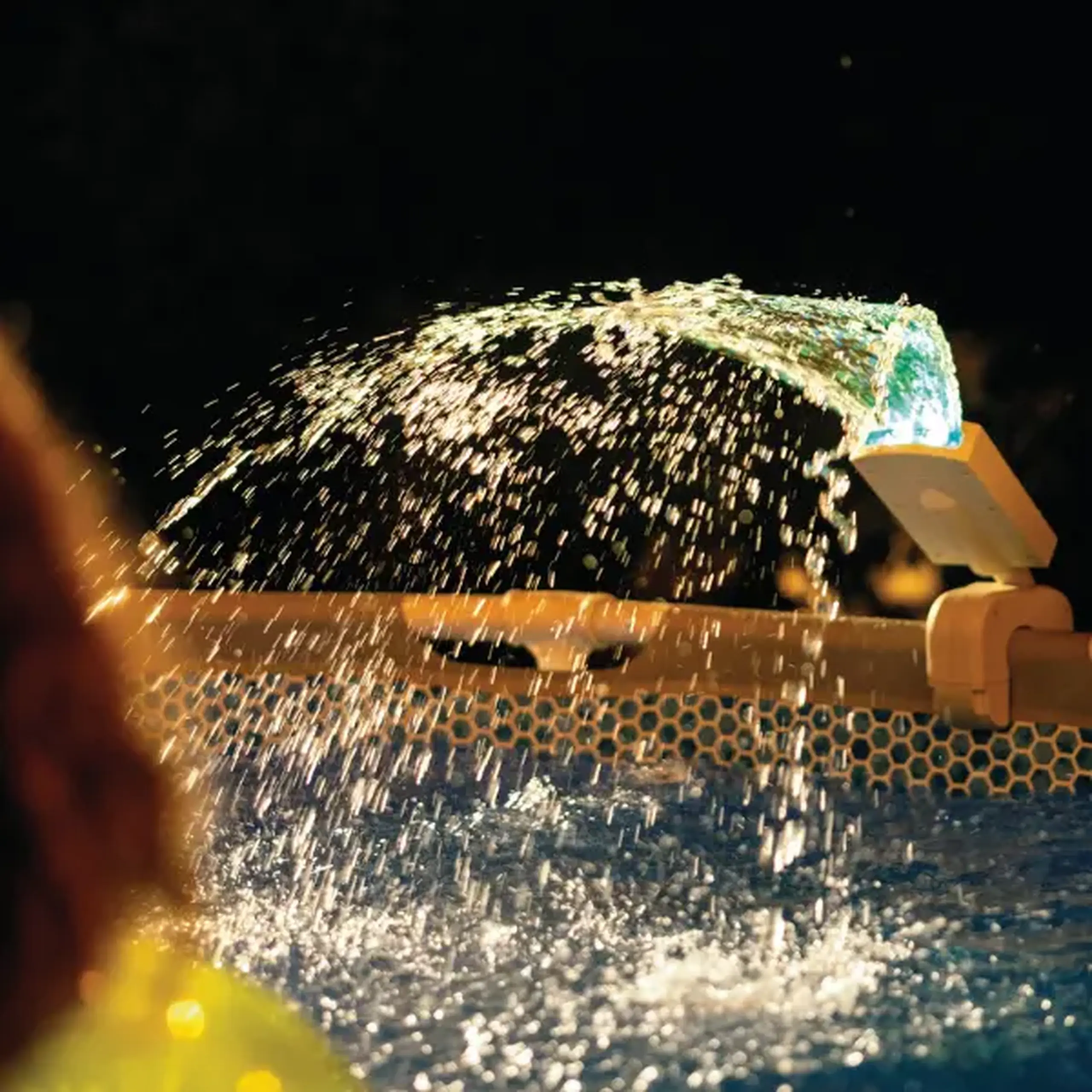 INTEX Pulverizator iluminat cu LED-uri pentru piscine cu cadru metalic
