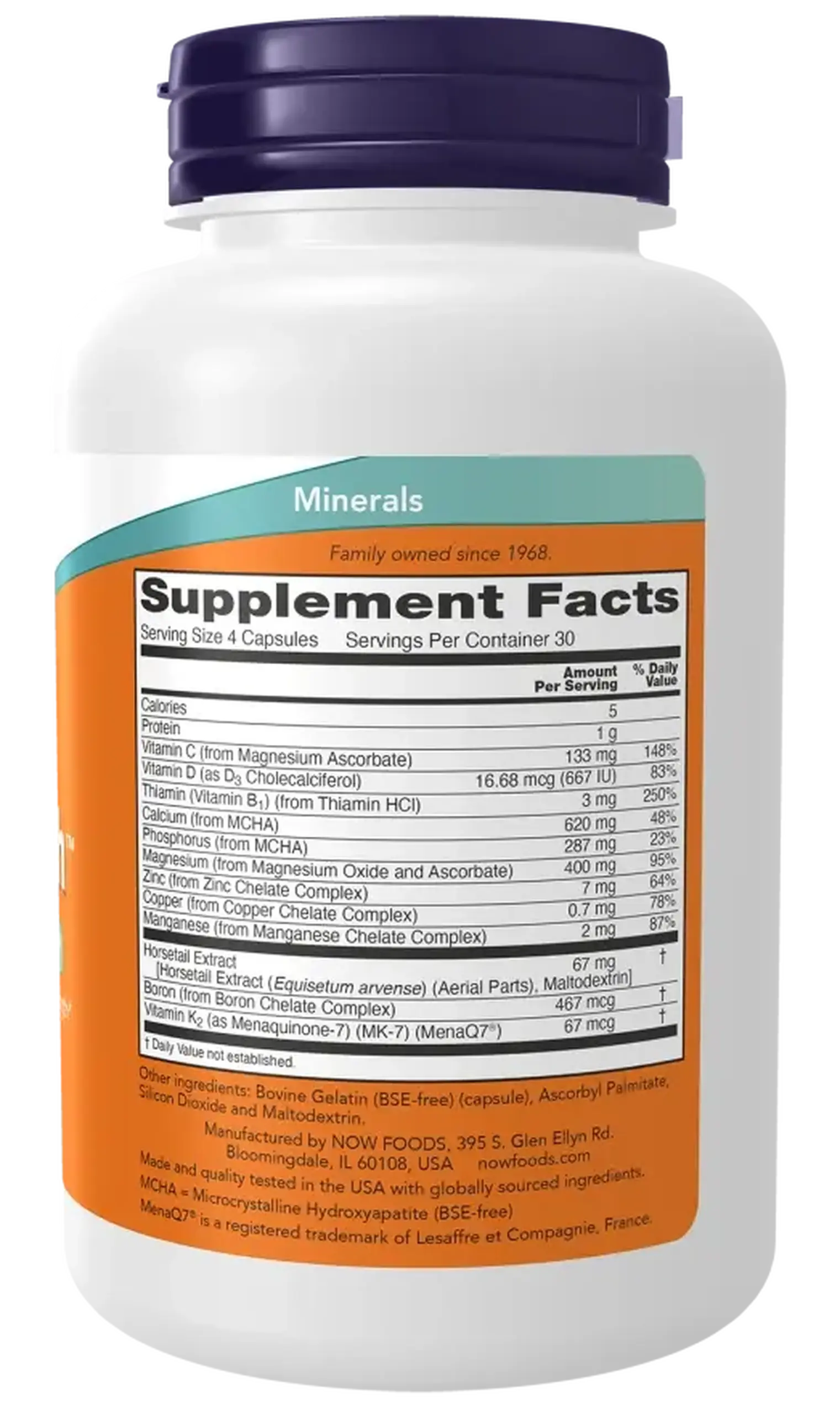 Now Foods, Bone Strength, 120 capsule