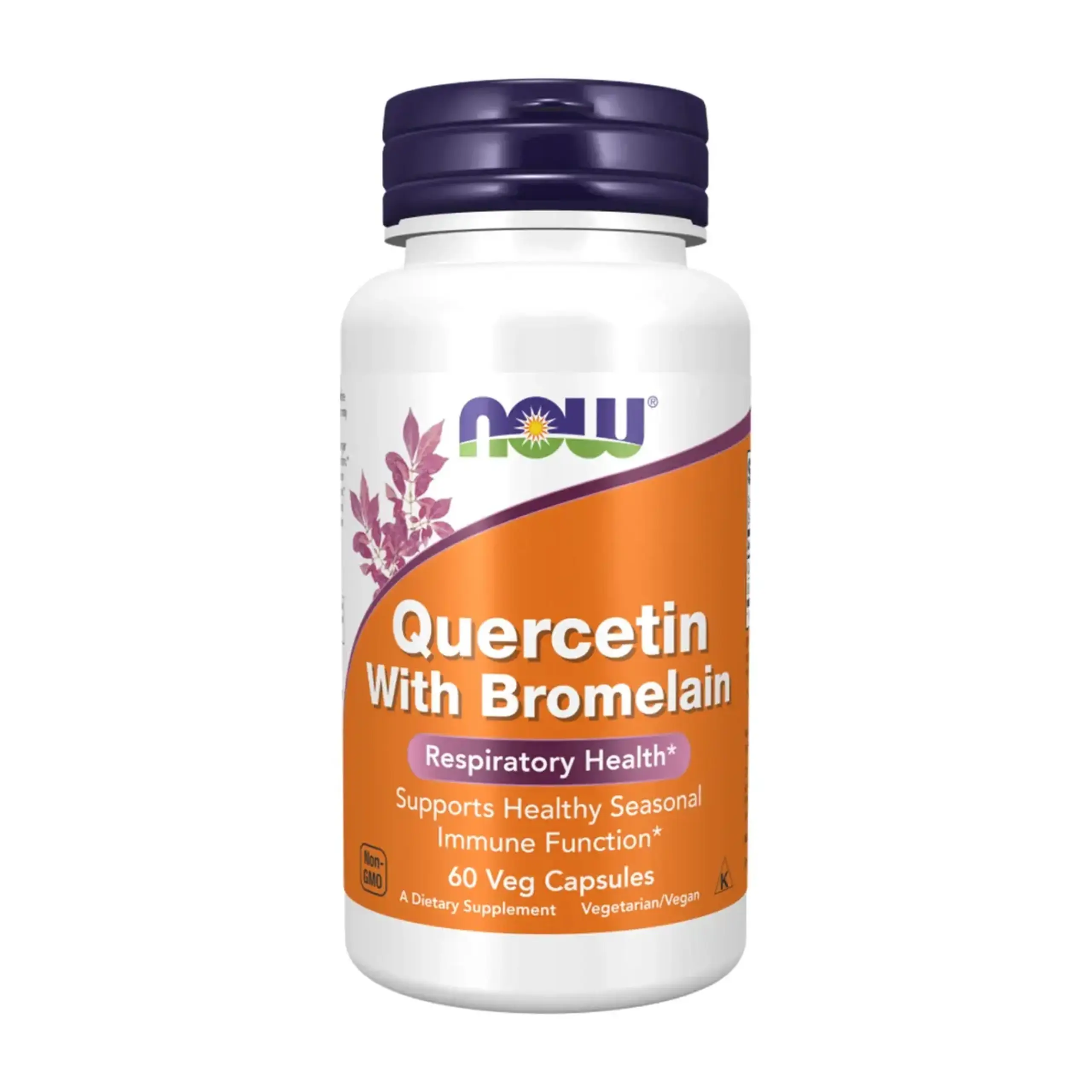 Now Foods, Quercetin With Bromelain, 60 capsule vegetale