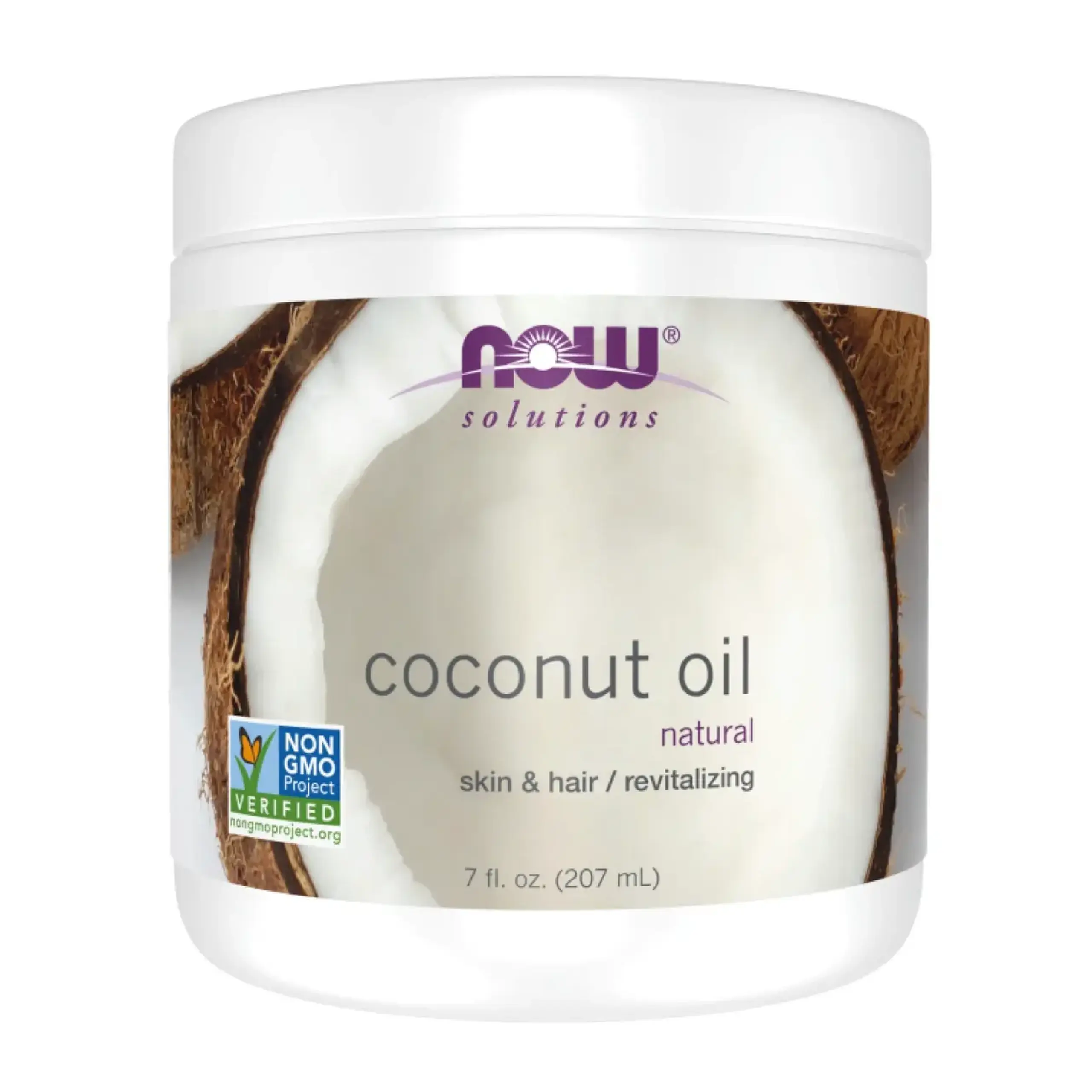 Now Solutions, Coconut Oil, 207 ml