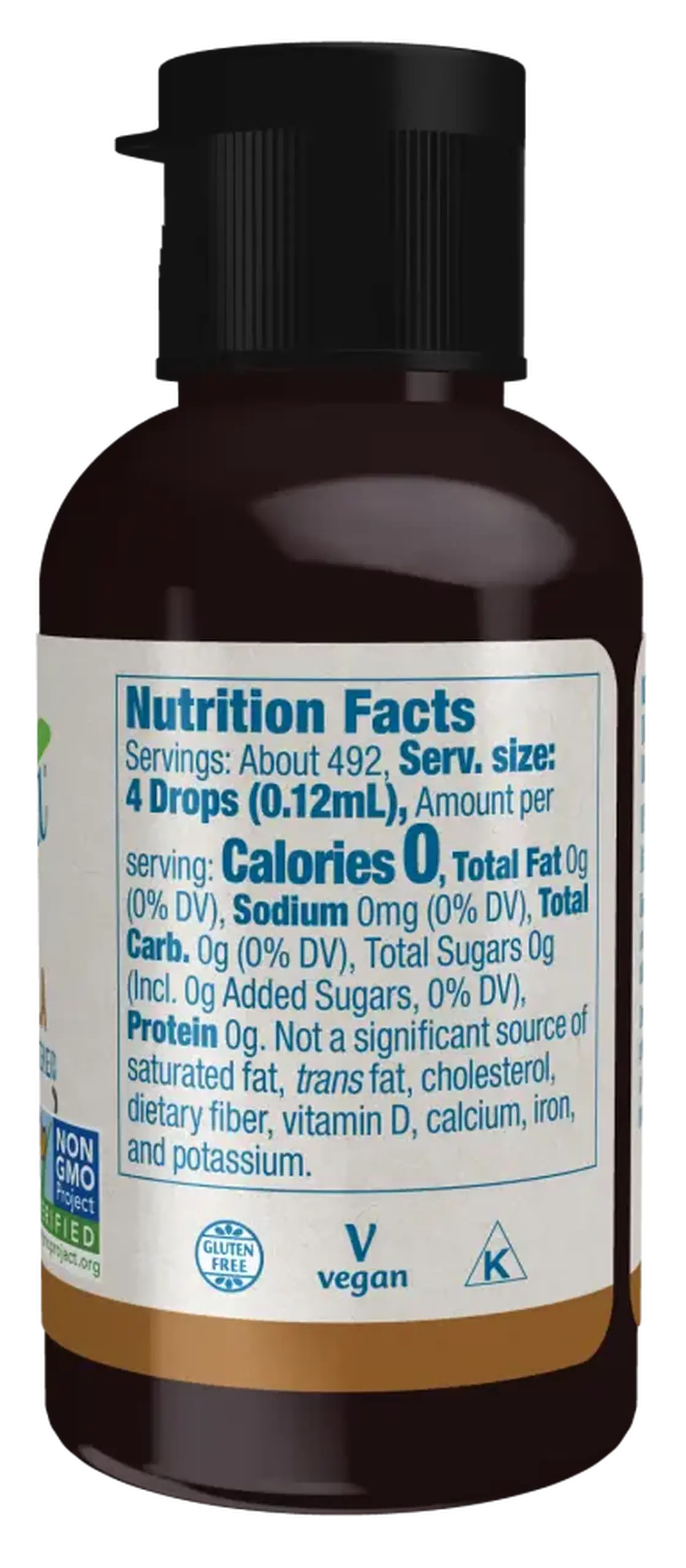 Now Foods, Better Stevia, Zero-Calorie Liquid Sweetener, French Vanilla, 59 ml