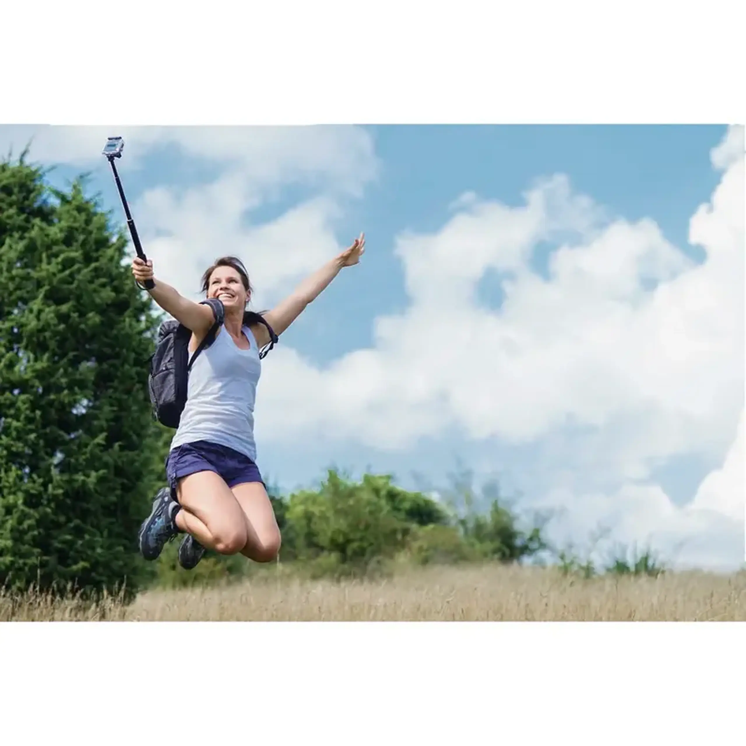 Selfie Stick HAMA Selfie 90, Negru