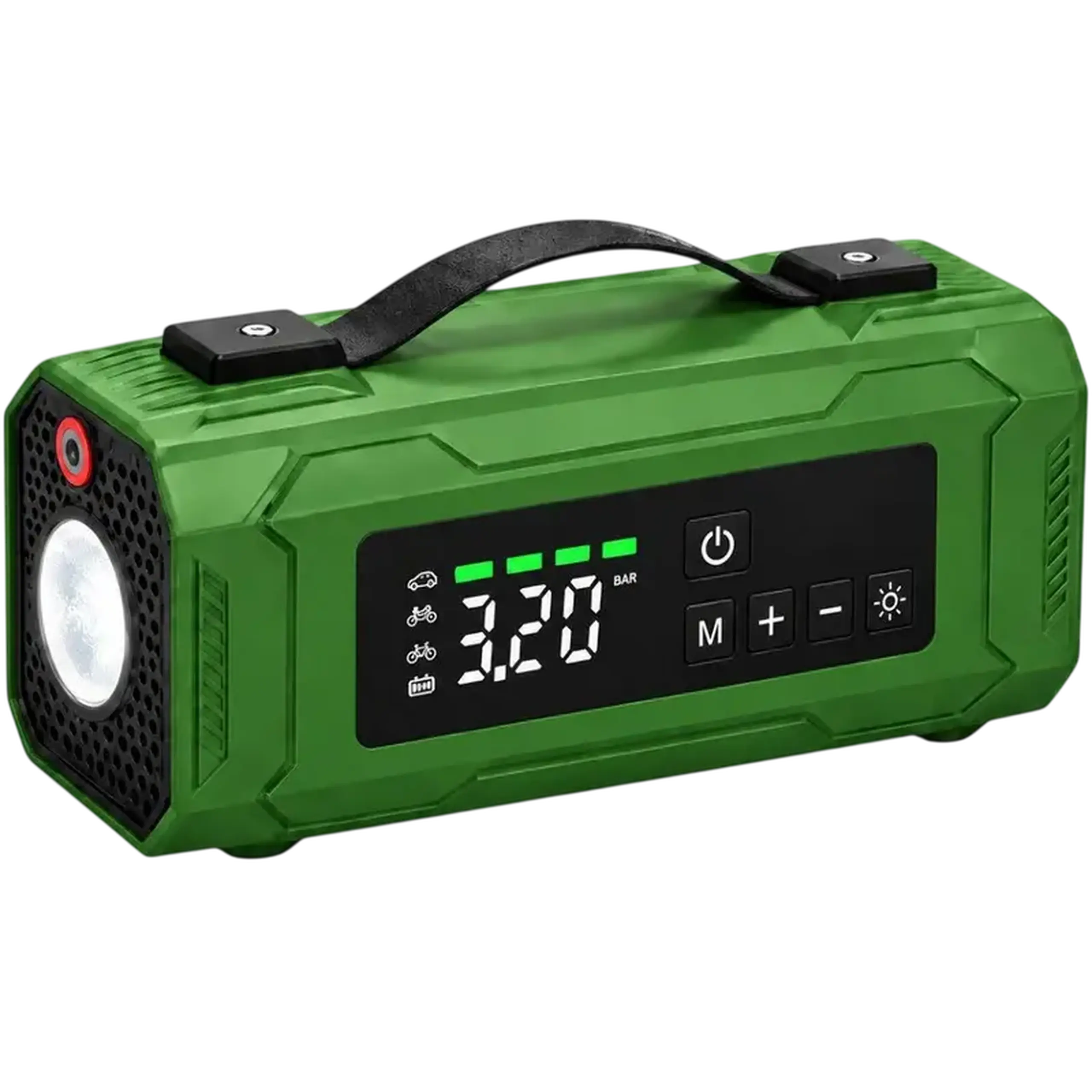 Compresor auto Platinet PMPBTP152, Verde