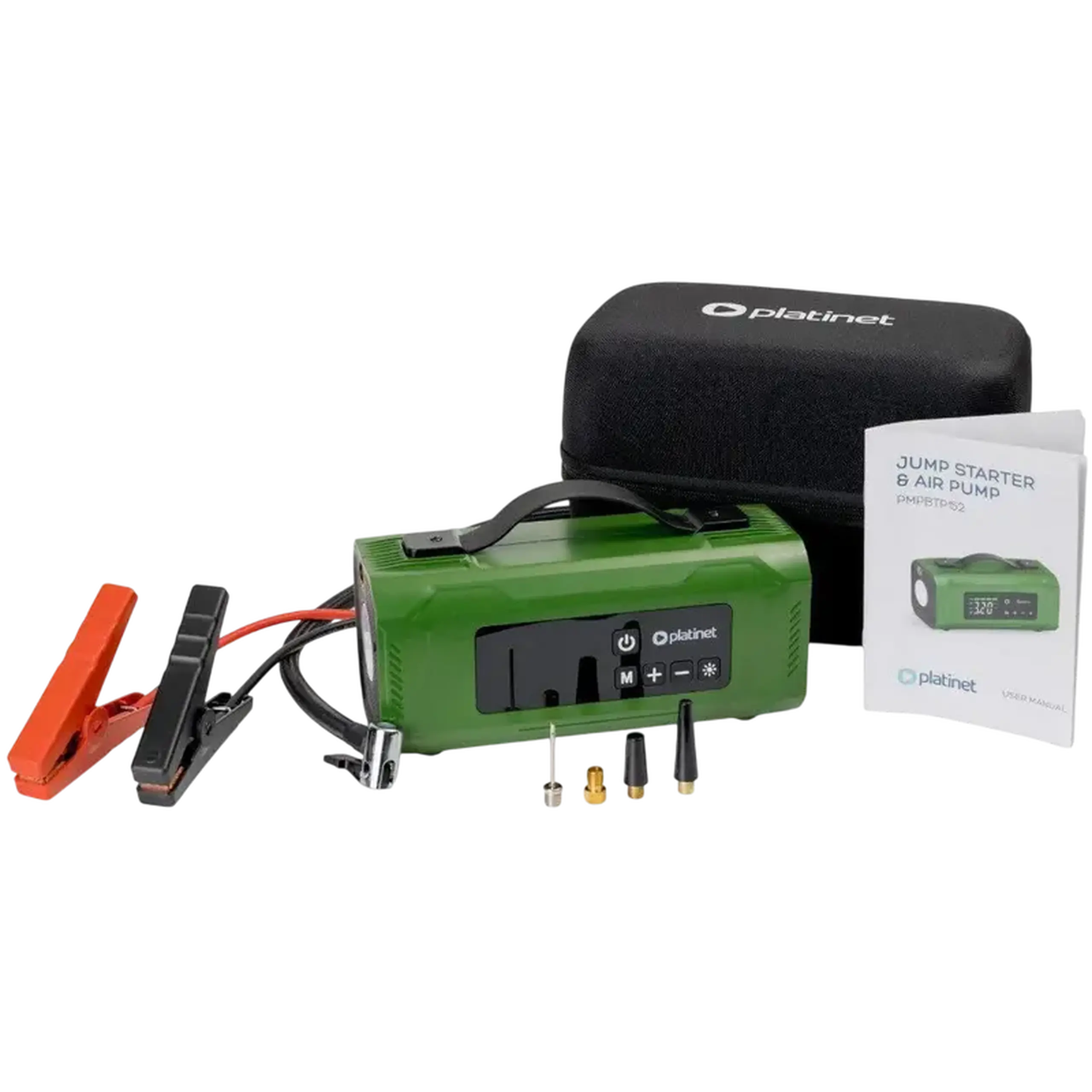Compresor auto Platinet PMPBTP152, Verde