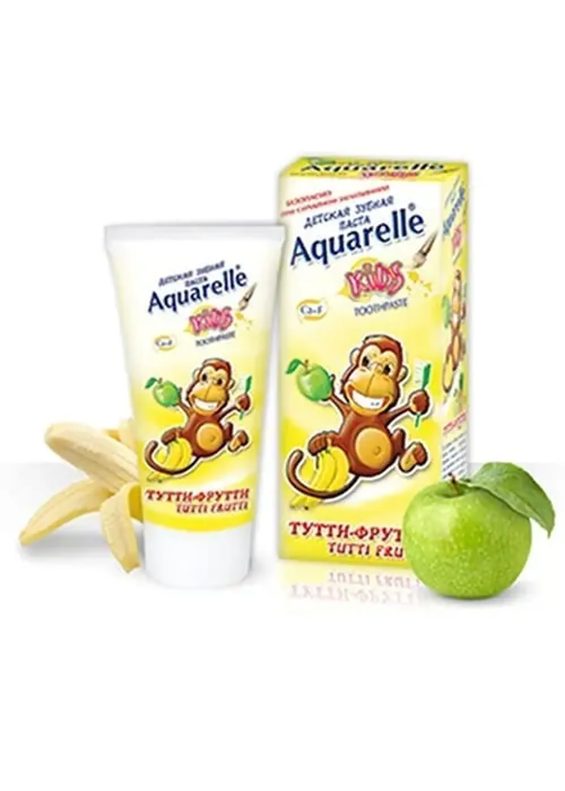 Aquarelle kids pasta dinti tutti frutti 50ml