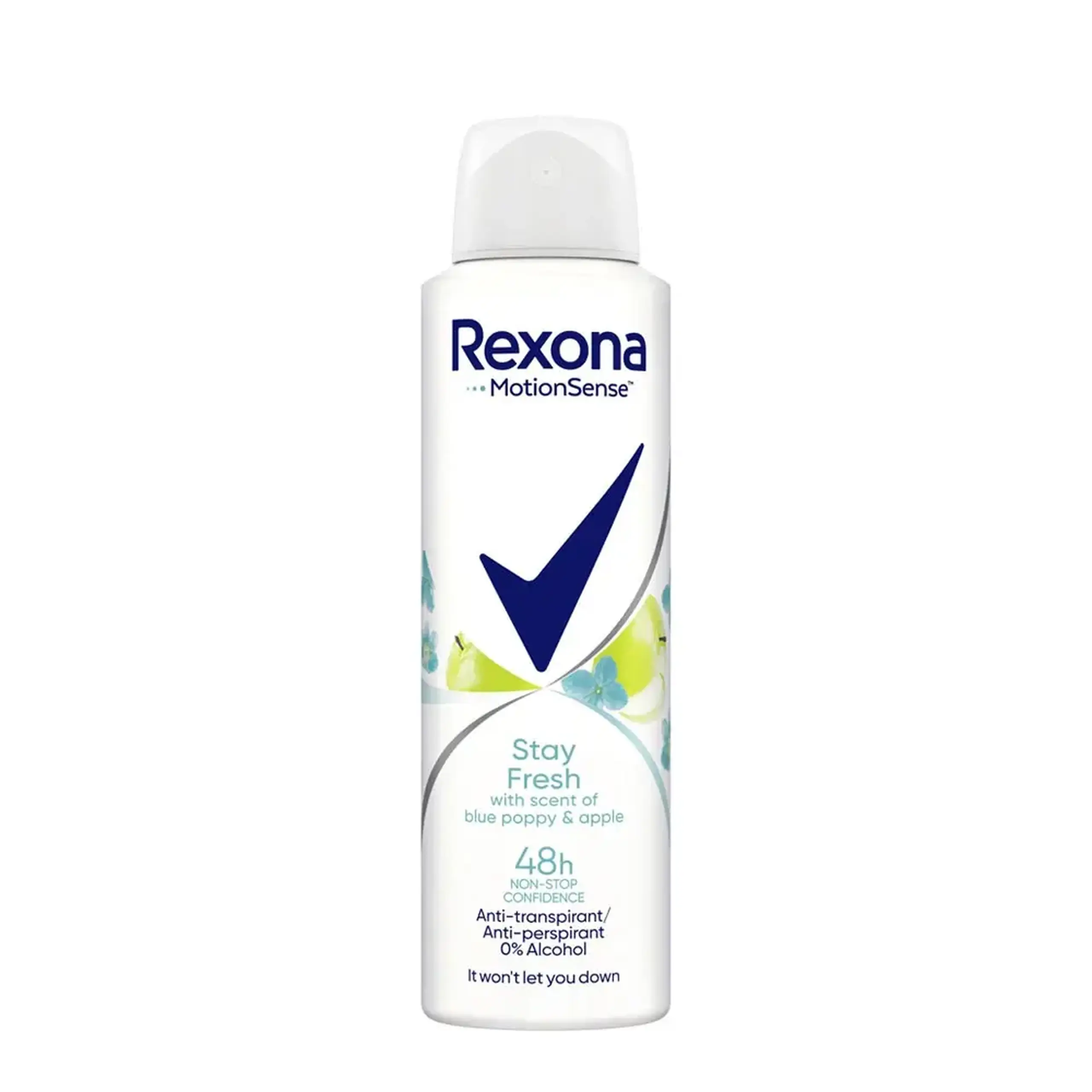 DEO SPRAY REXONA women 150ml blue poppy&apple