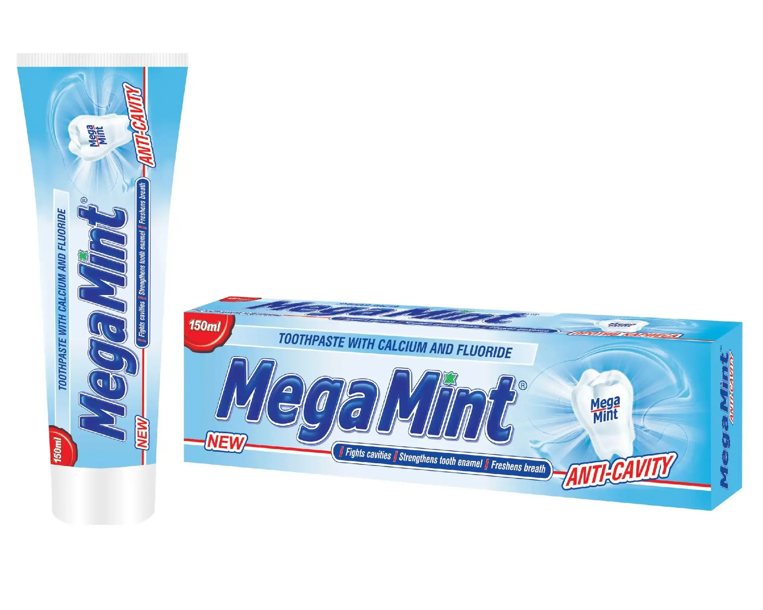 Megamint pasta dinti 150ml antiplaque
