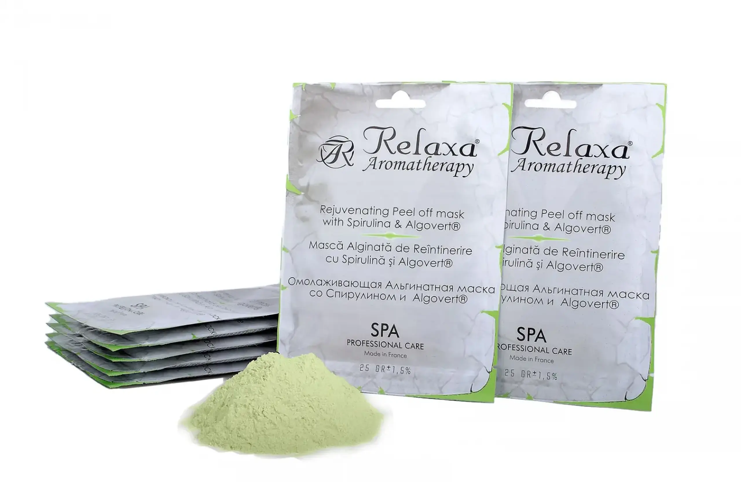Masca Alginată de Reîntinerire cu Spirulină şi Algovert®