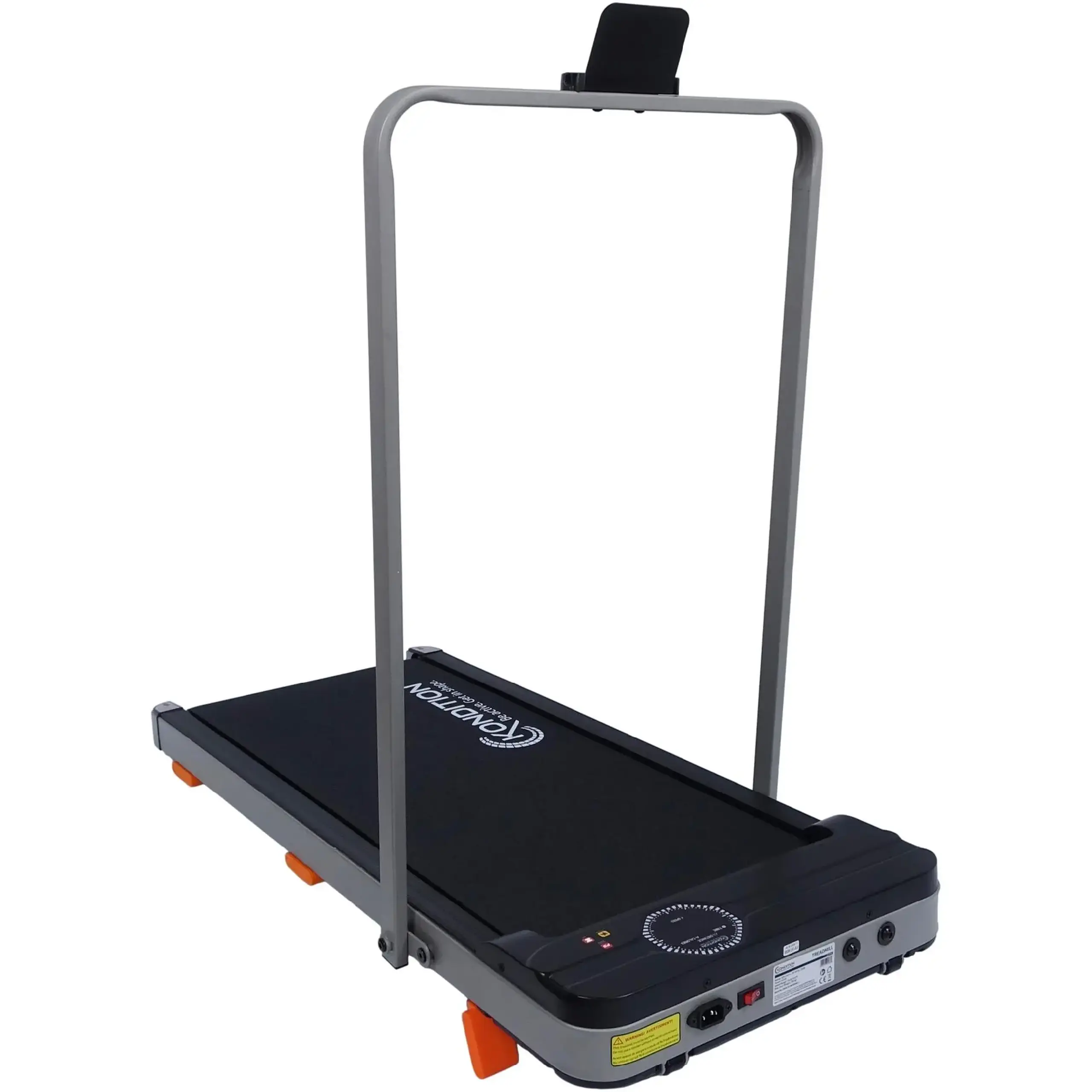 Banda alergare/walking pad Kondition 3120K, motor 1CP, viteza 1-8.5km/h, suprafata alergare 94.5 X 40 cm, inclinare manuala max. 7%, telecomanda, App Fitshow/Kinomap/Zwift, greutate maxima utilizator 100 kg