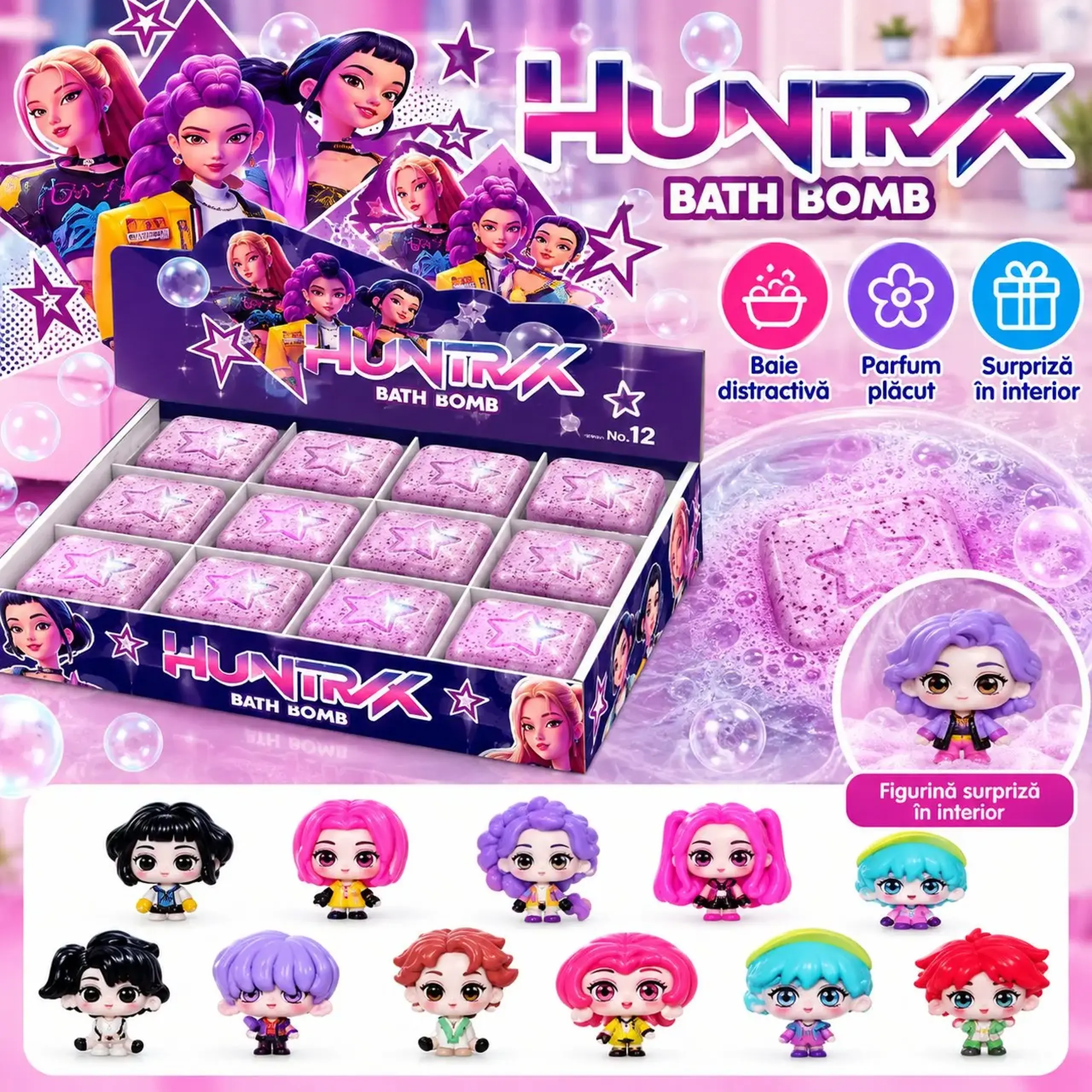 Set Bath bomb (12buc)