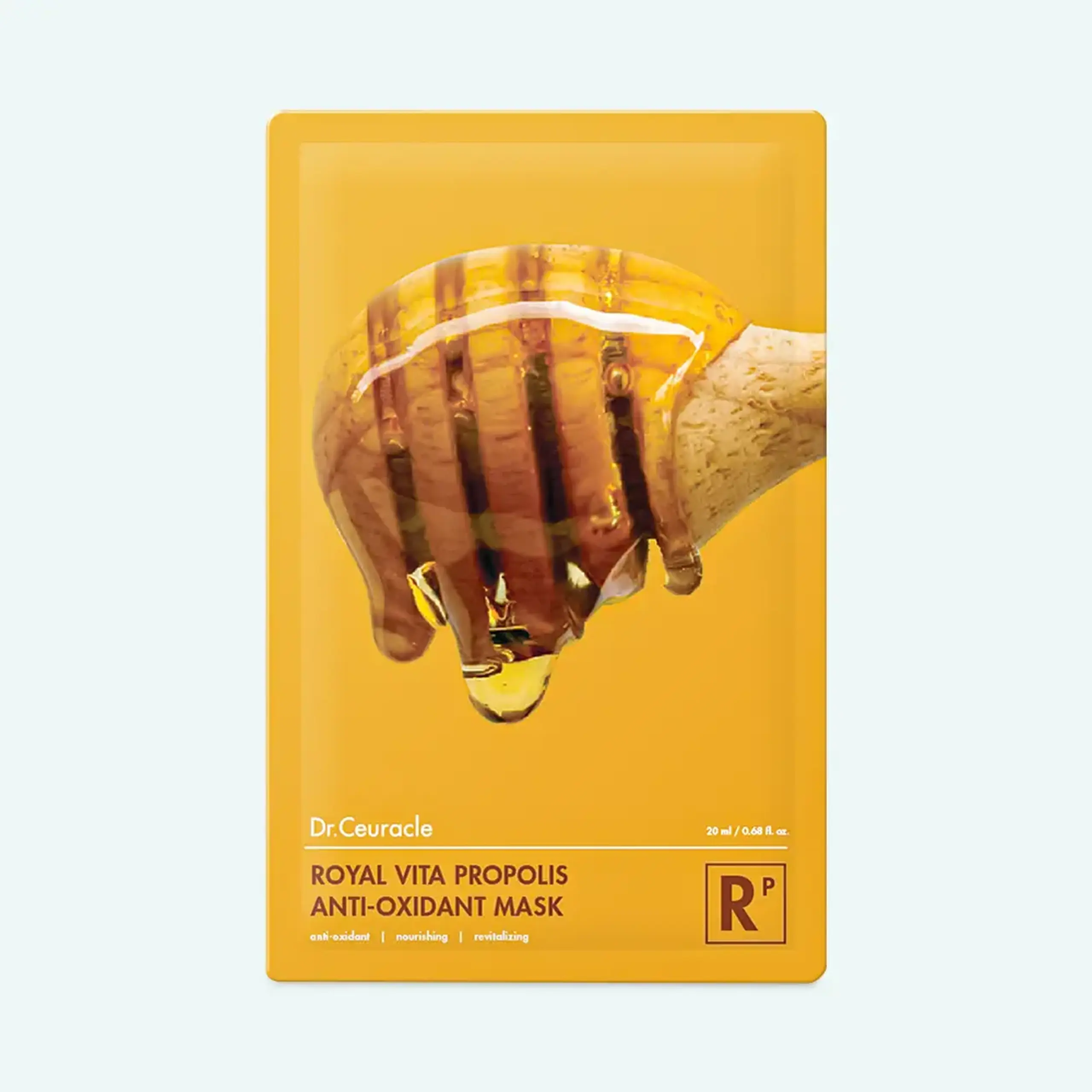 Mască din ţesătură cu propolis Dr. Ceuracle Royal Vita Propolis Anti-oxidant Mask 30 ml