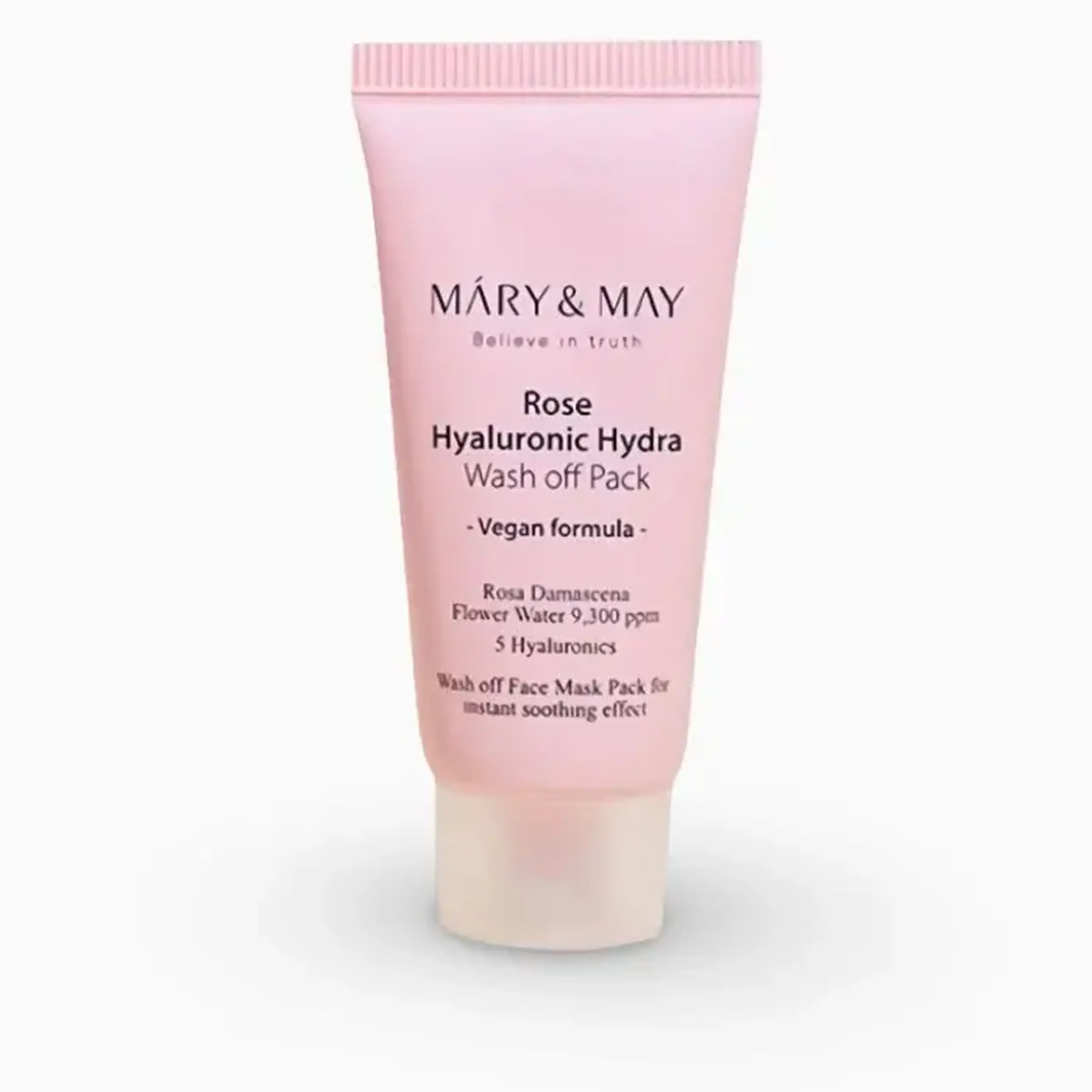 Mary &amp; May Rose Hyaluronic Hydra Wash Off Pack 30 g
